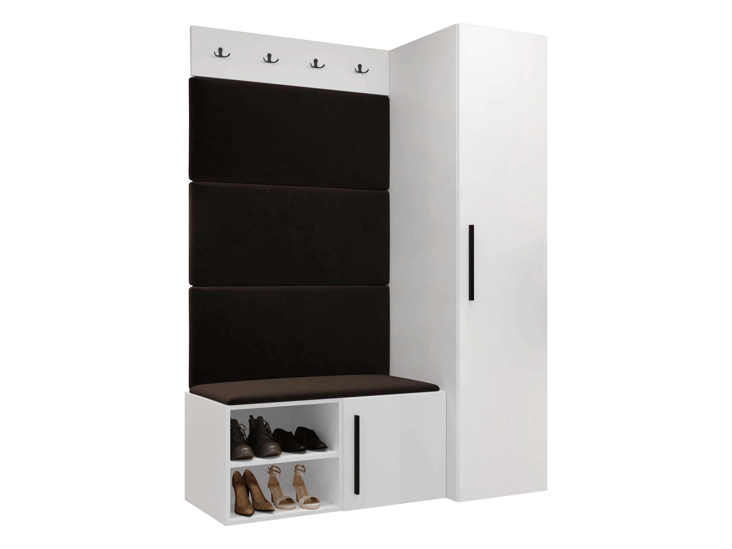 Комплект за антре Nitos II (Бял)