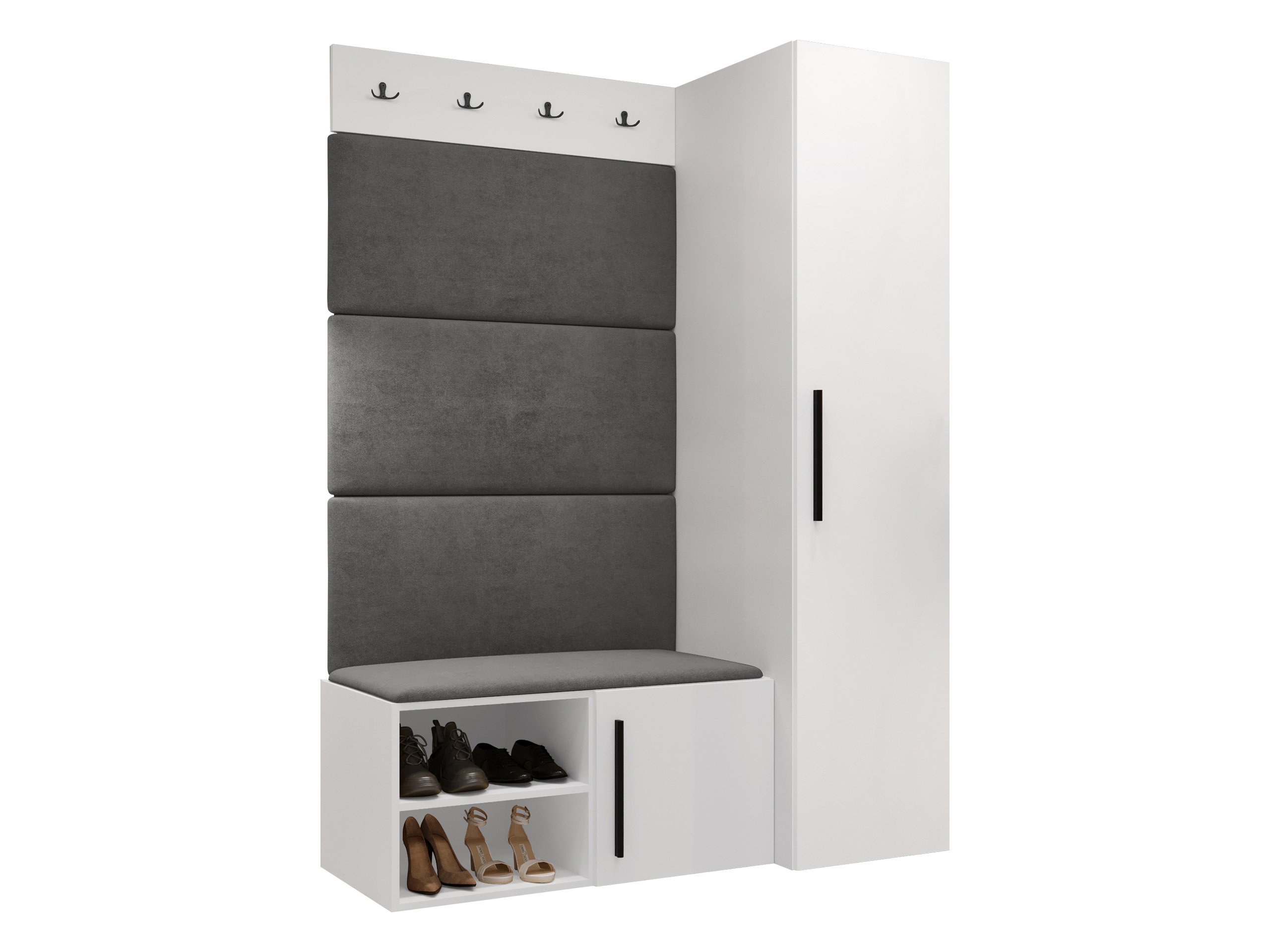 Комплект за антре Nitos II (Бял)