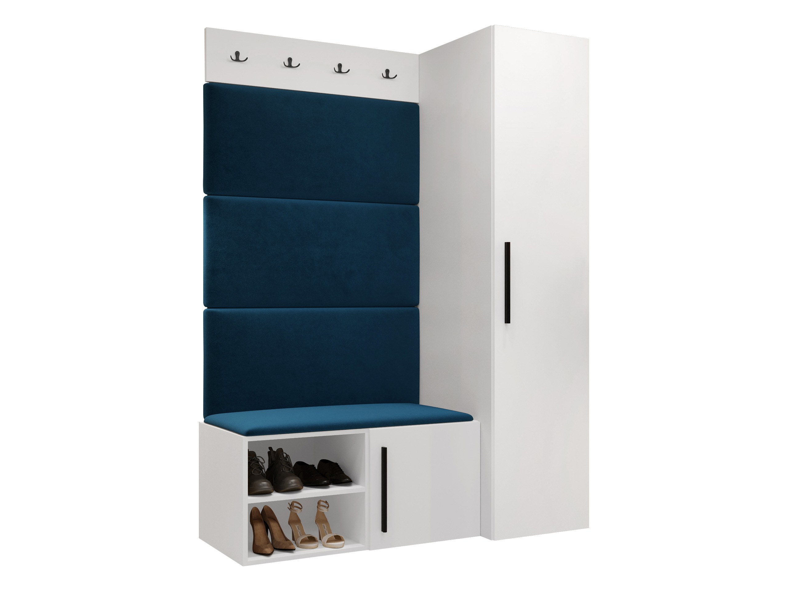 Комплект за антре Nitos II (Бял)