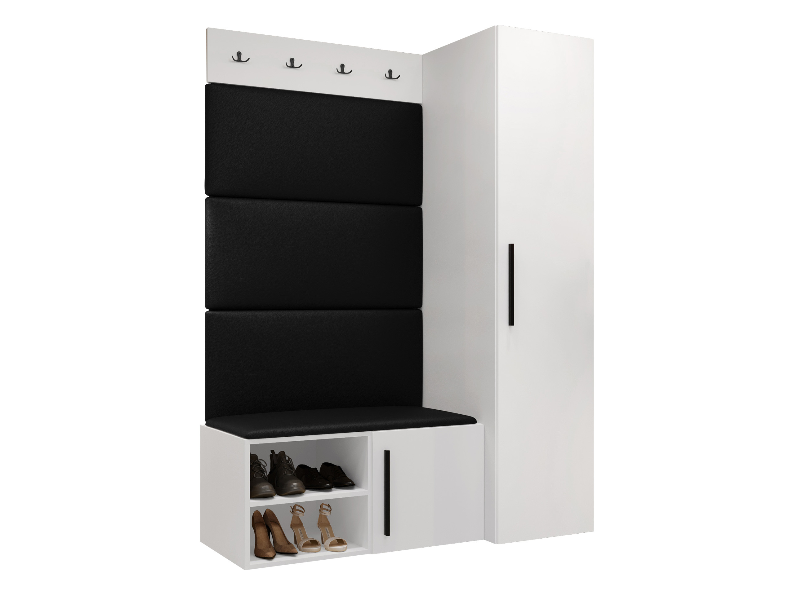 Комплект за антре Nitos II (Бял)