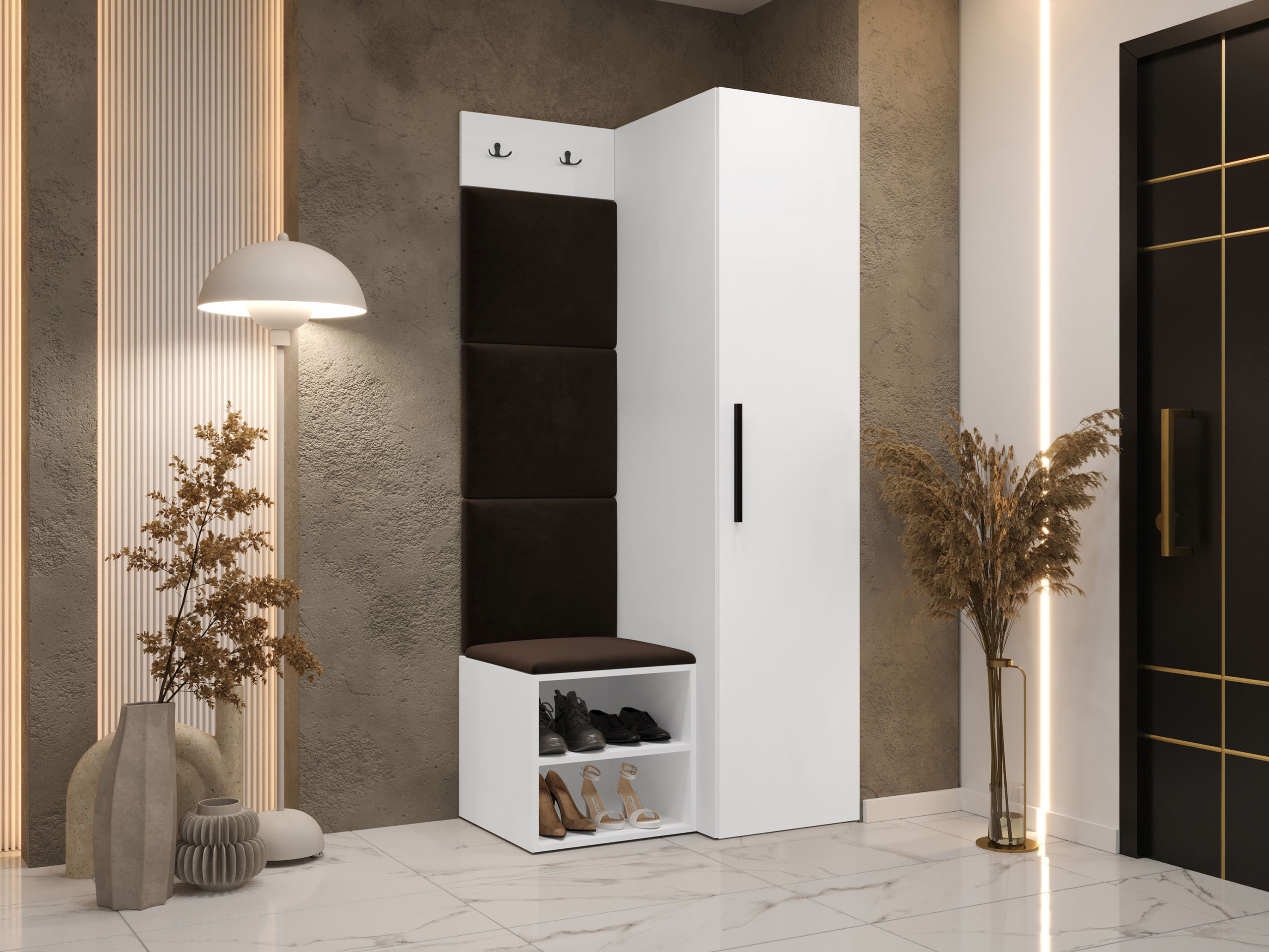 Комплект за антре Nitos III (Бял)