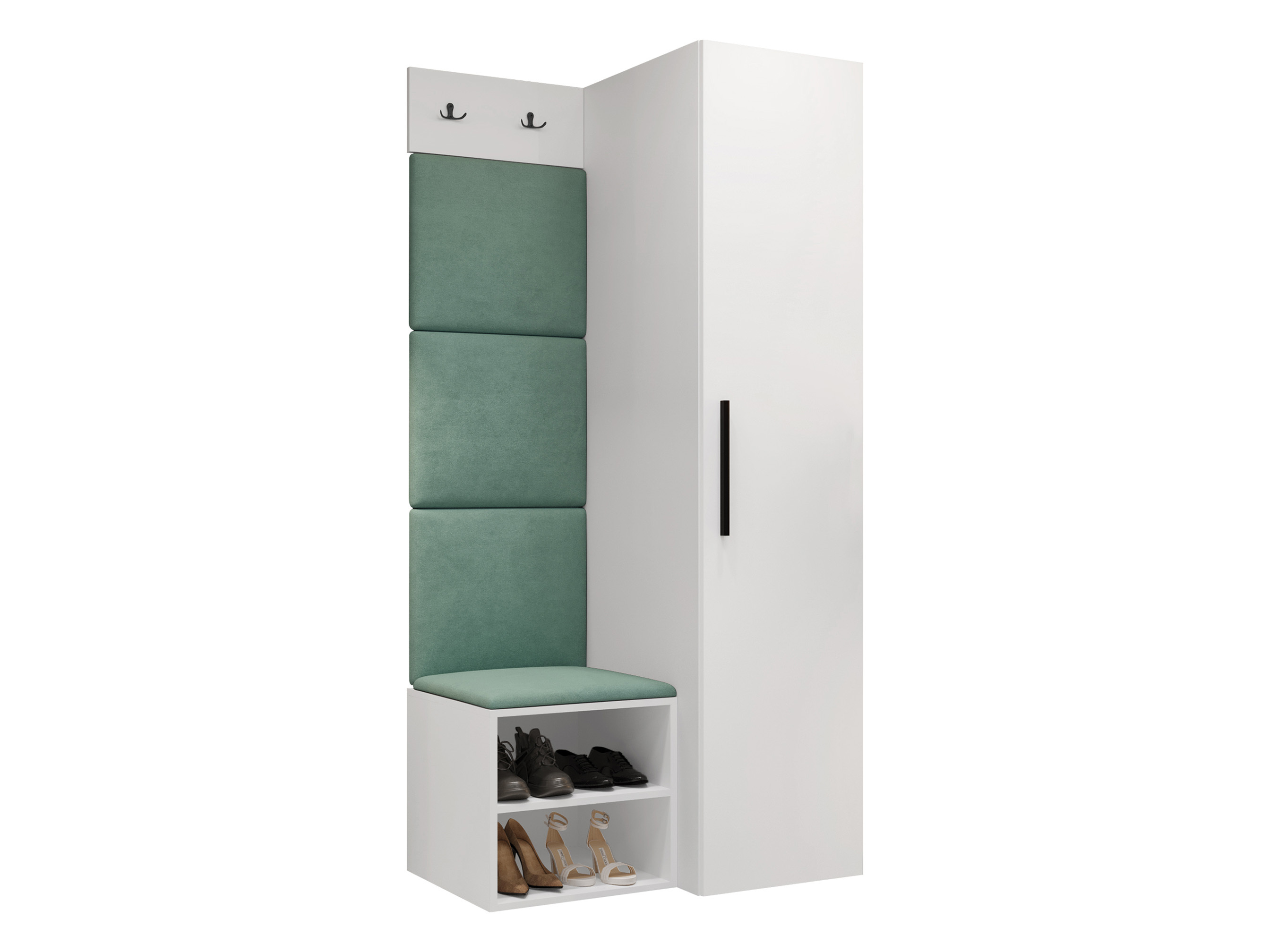 Комплект за антре Nitos III (Бял)