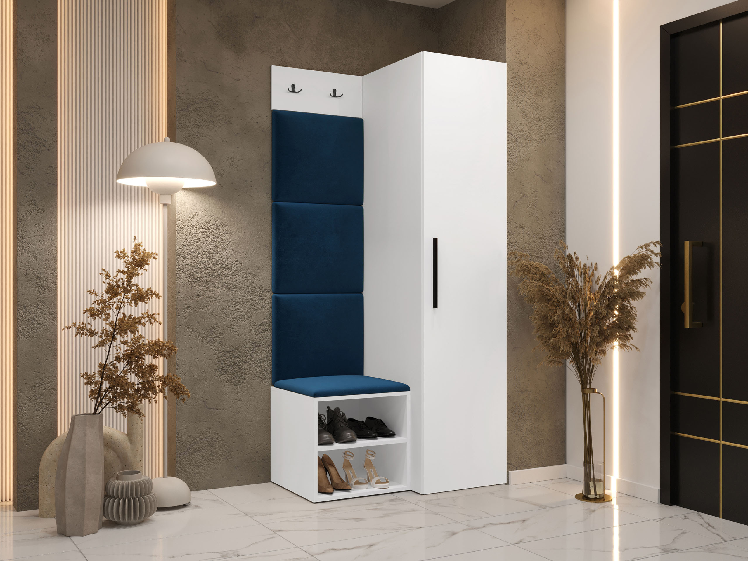 Комплект за антре Nitos III (Бял)