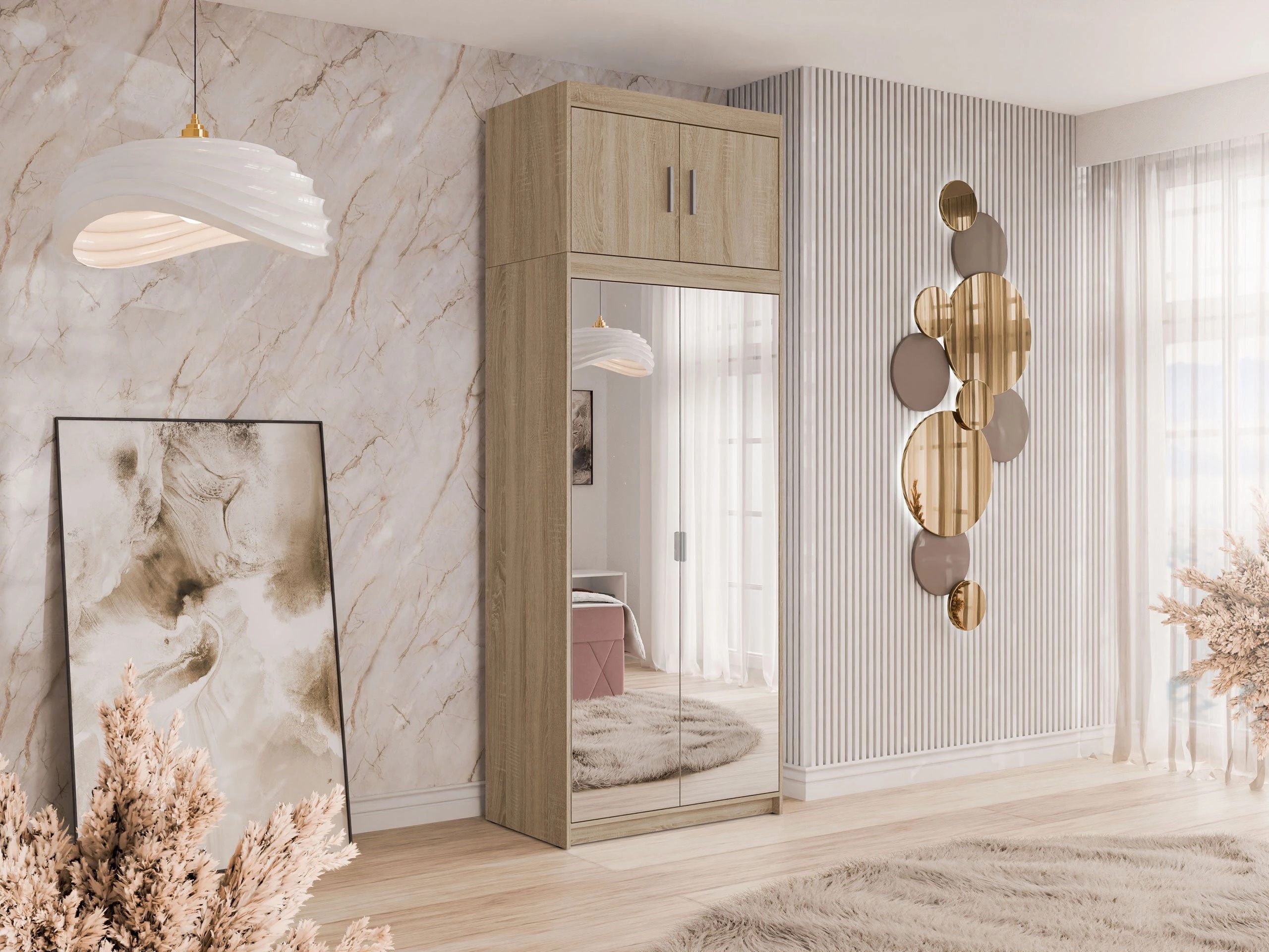 Гардероб Novduni 119 (Сонома дъб)