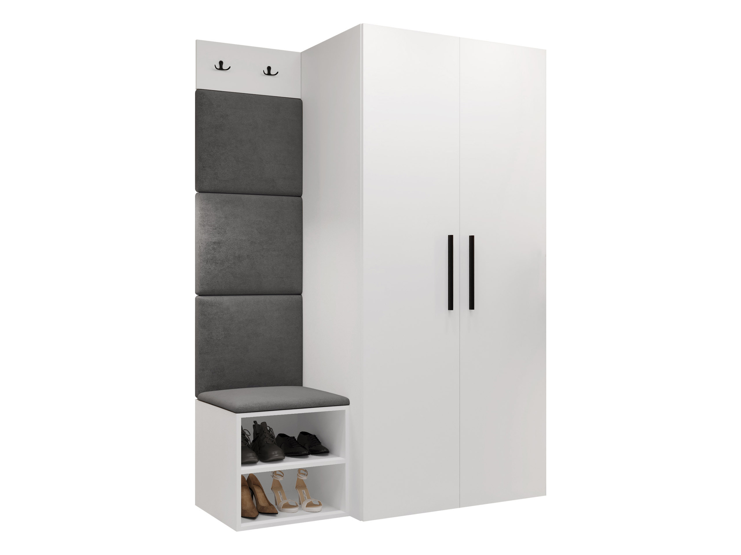 Комплект за антре Hartford 523 (Бял)