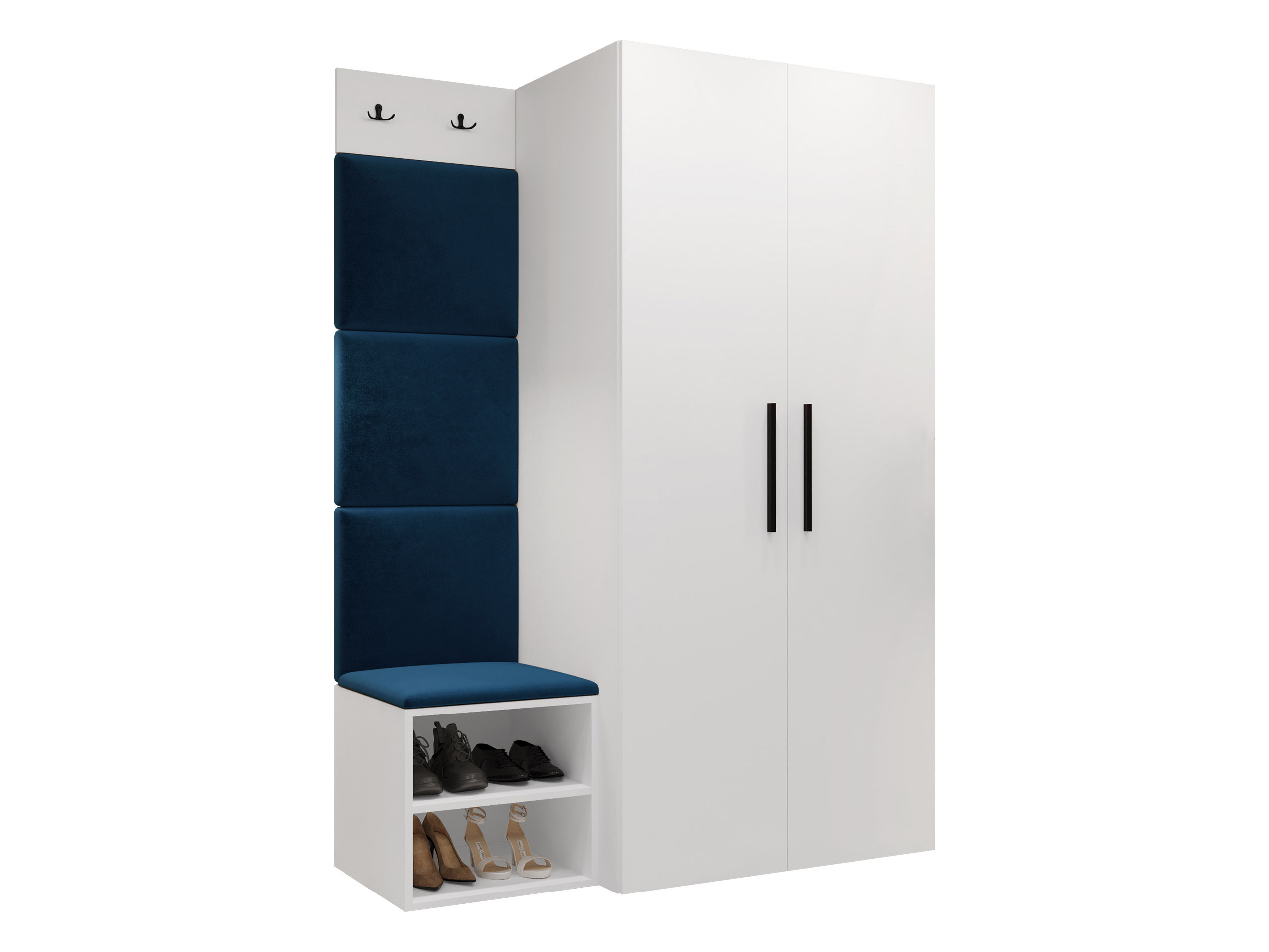 Комплект за антре Hartford 523 (Бял)