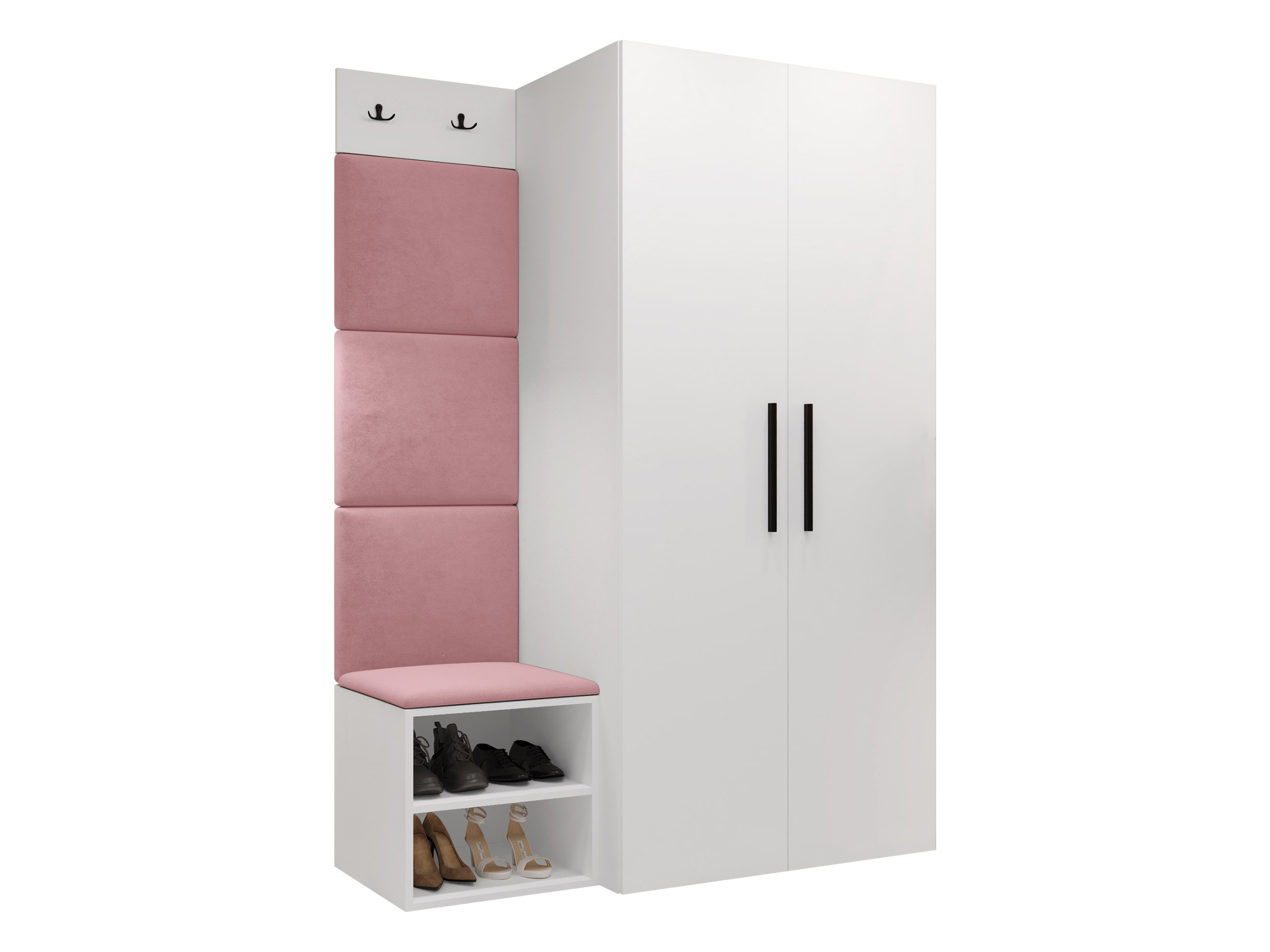 Комплект за антре Nitos IV (Бял)