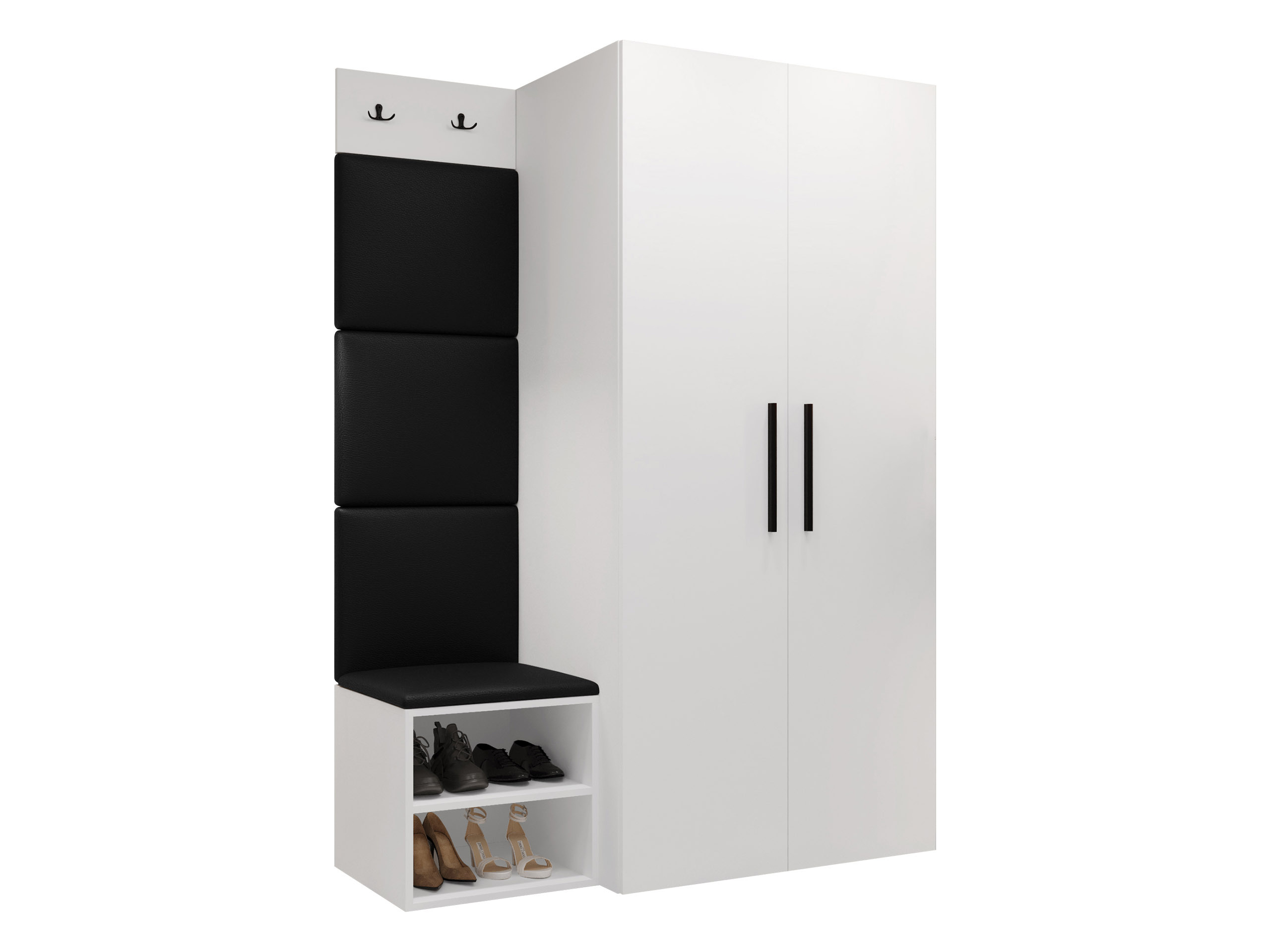 Комплект за антре Nitos IV (Бял)