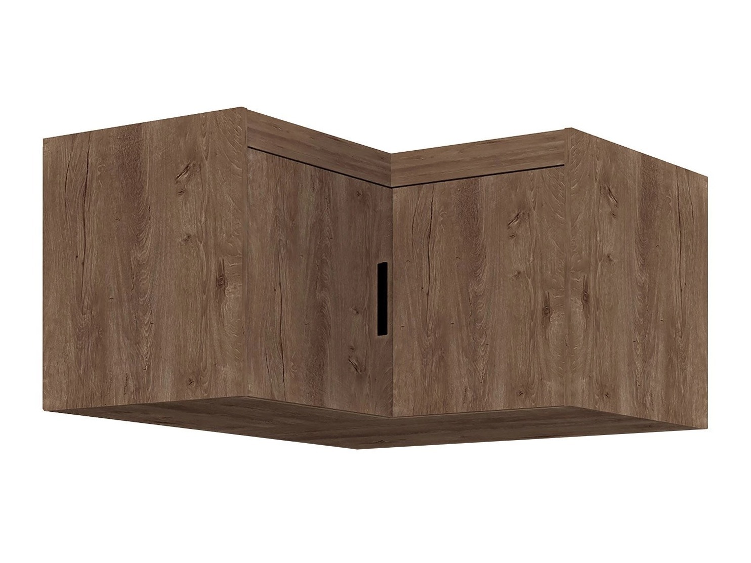 Ъглов шкаф Novduni 118 (Дъб левка)