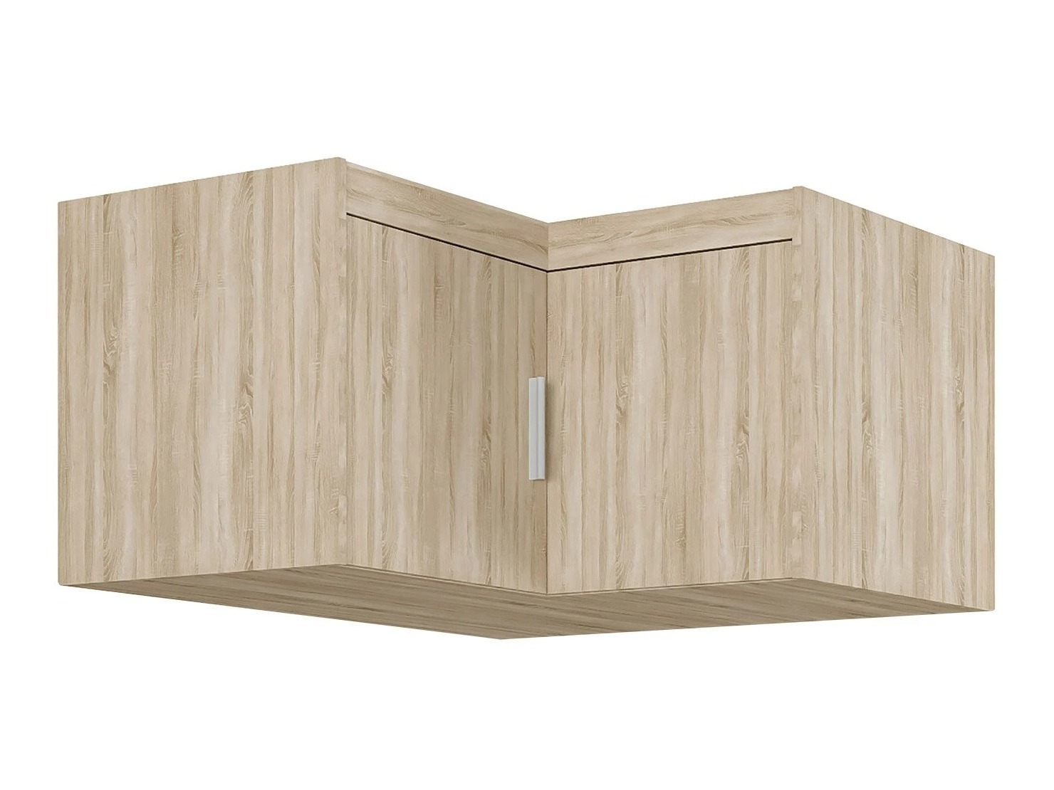 Ъглов шкаф Novduni 118 (Сонома дъб)