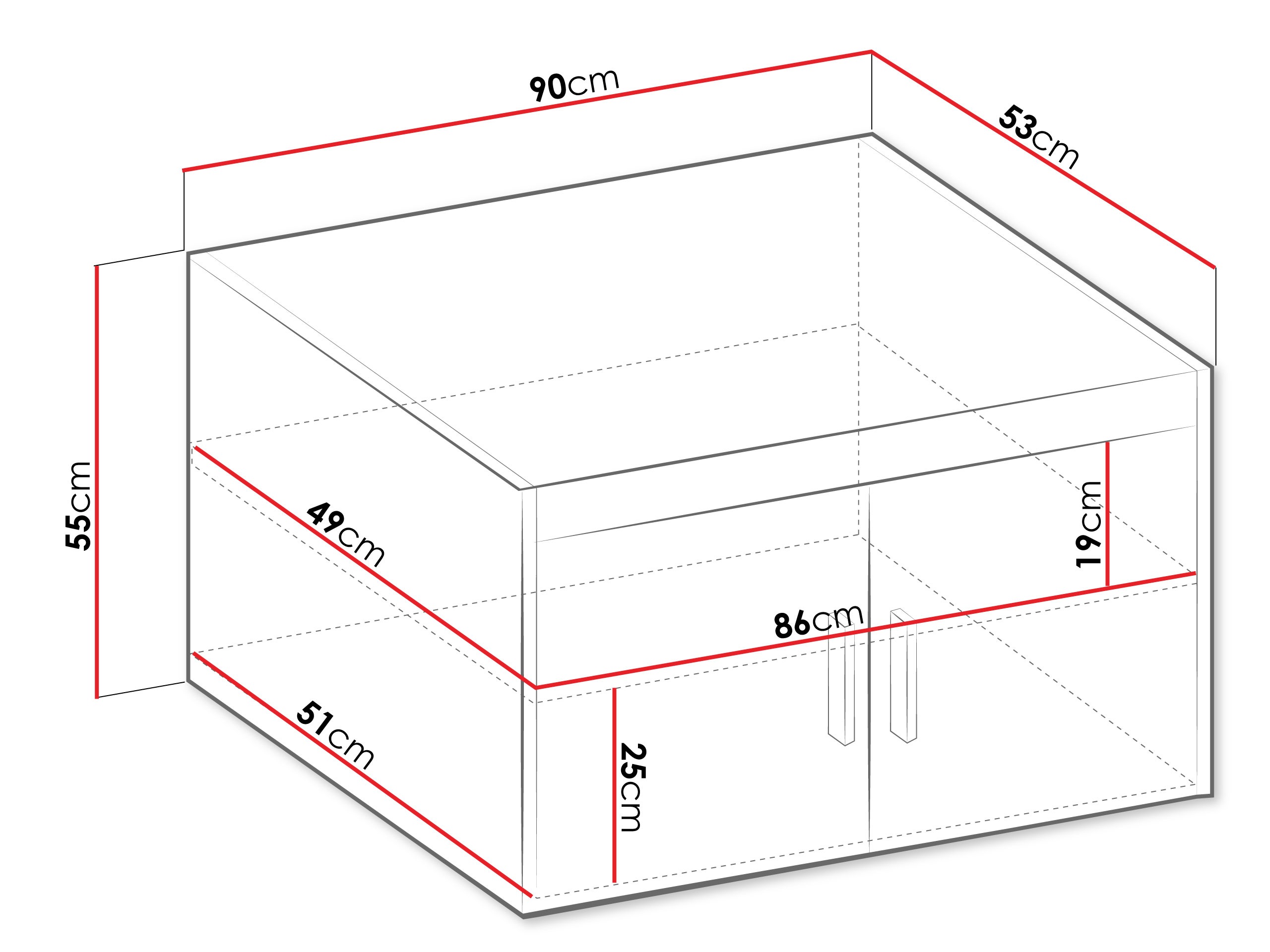 Шкаф Novduni 122 (Бял)