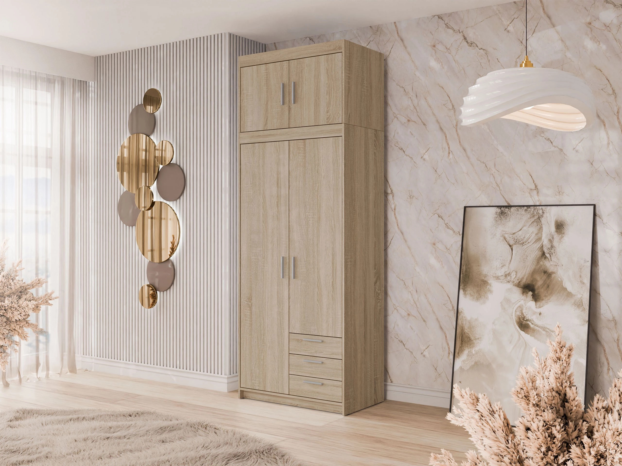 Гардероб Novduni 113 (Сонома дъб)