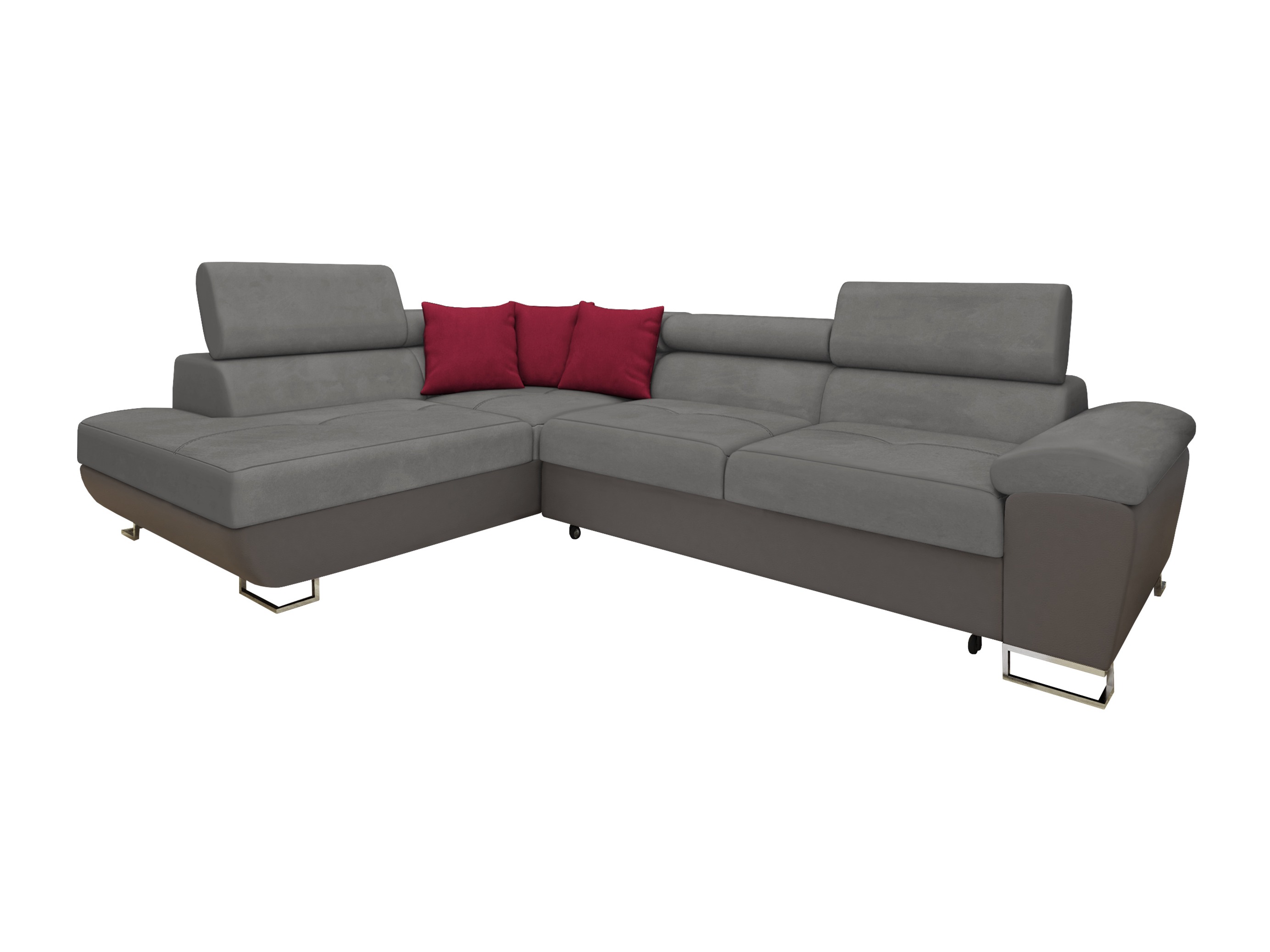 Ъглов диван Comfivo Ruta II (Soft 029 + Uttario Velvet 2971 + Kronos 02)