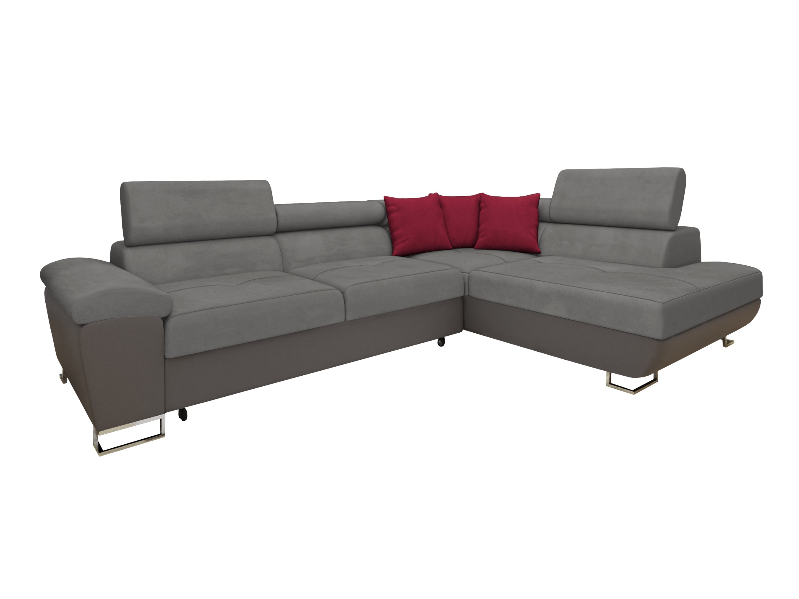 Ъглов диван Comfivo Ruta II (Soft 029 + Uttario Velvet 2971 + Kronos 02)