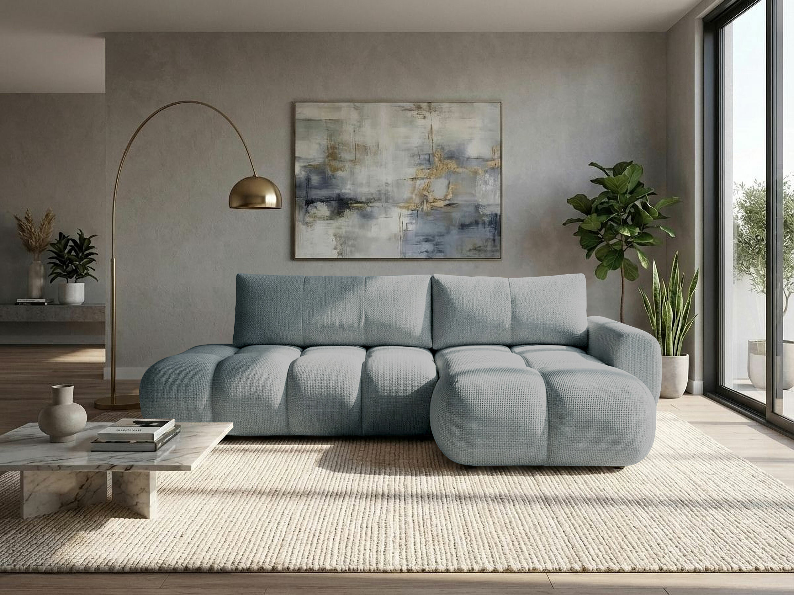 Ъглов диван TrendyNest Ansera (Flow 17)