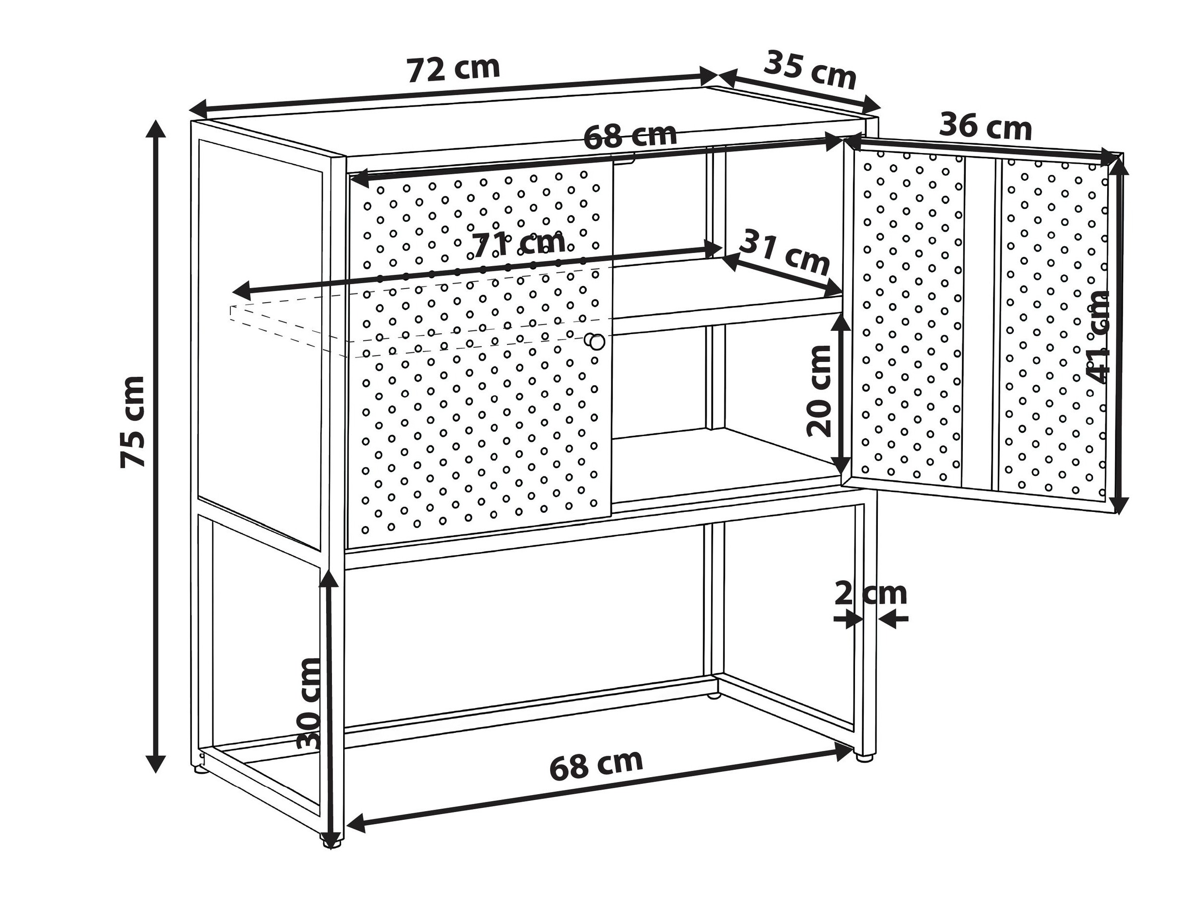 Шкаф Berwyn 3090