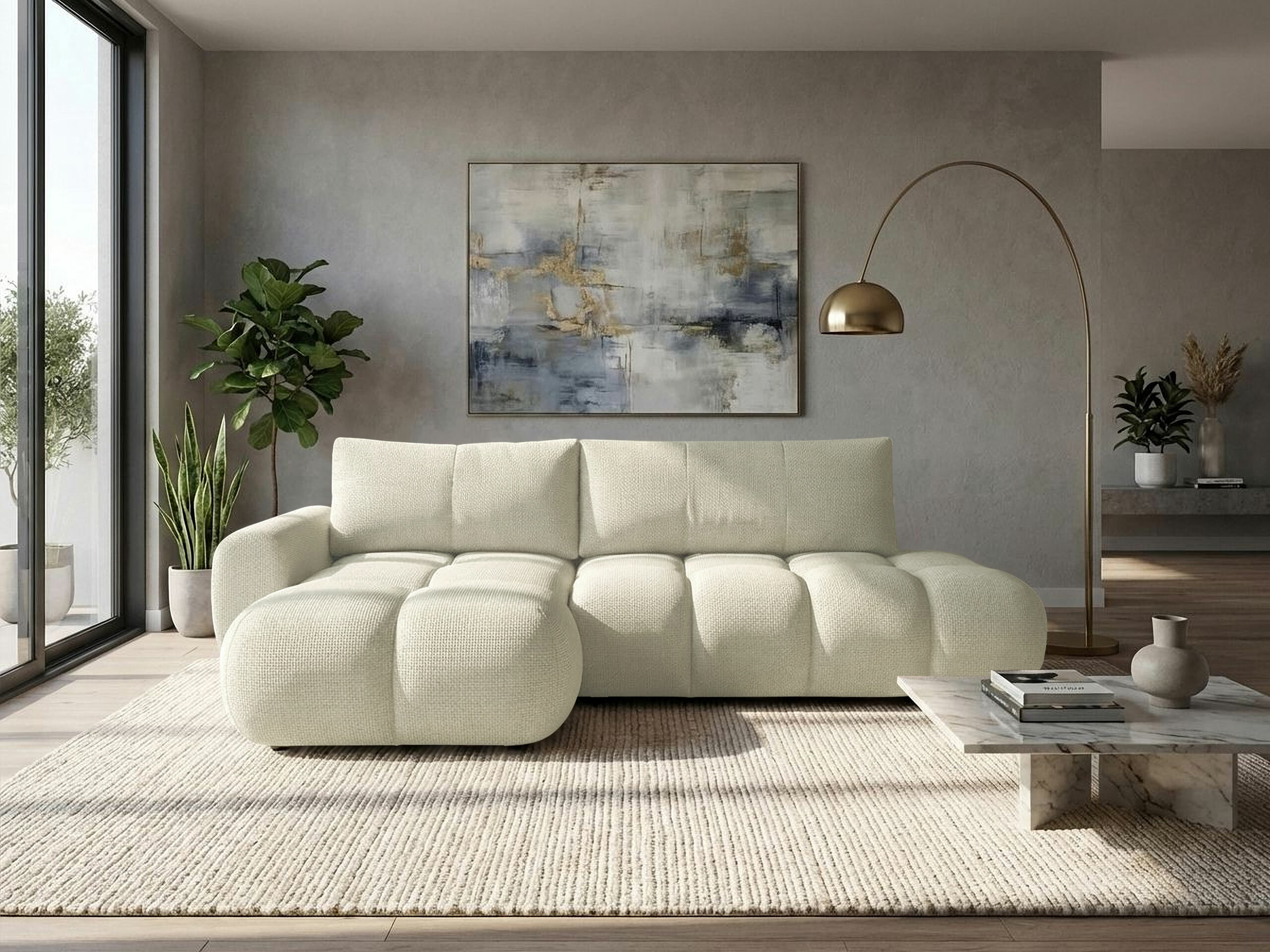 Ъглов диван TrendyNest Ansera (Flow 03)