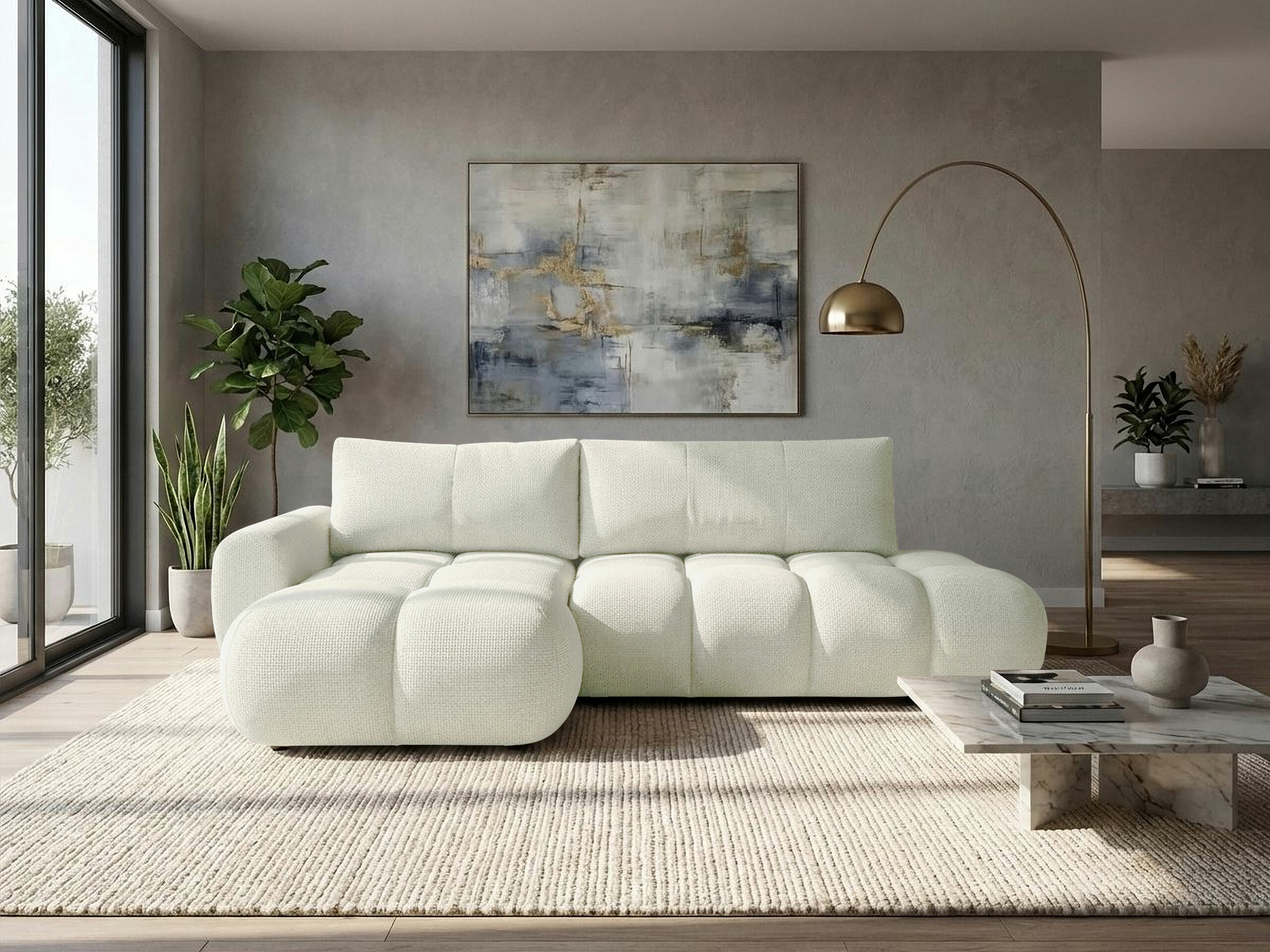Ъглов диван TrendyNest Ansera (Flow 06)