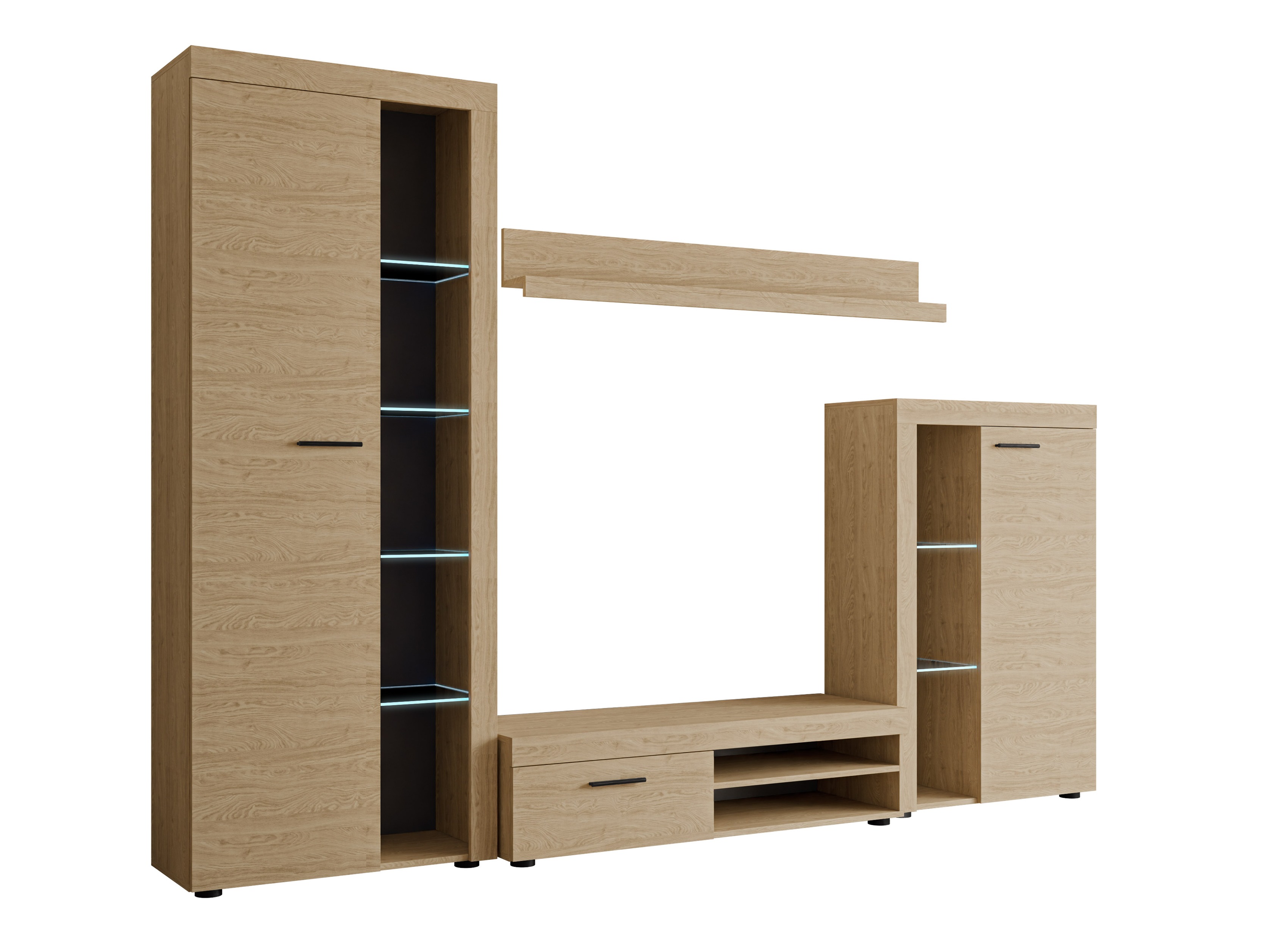 Комплект за хол Soca (Дъб)