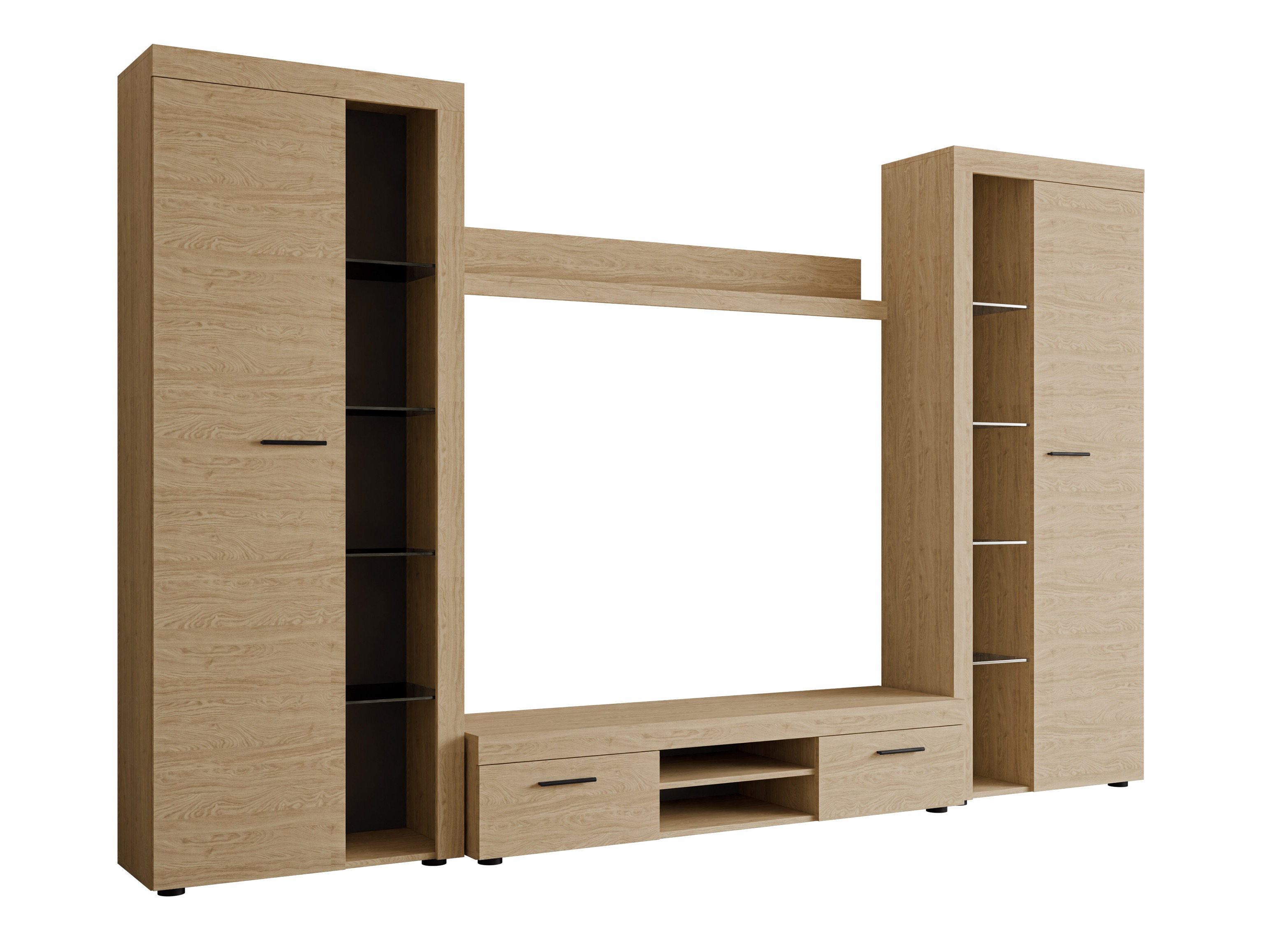 Комплект за хол Univio II (Дъб)