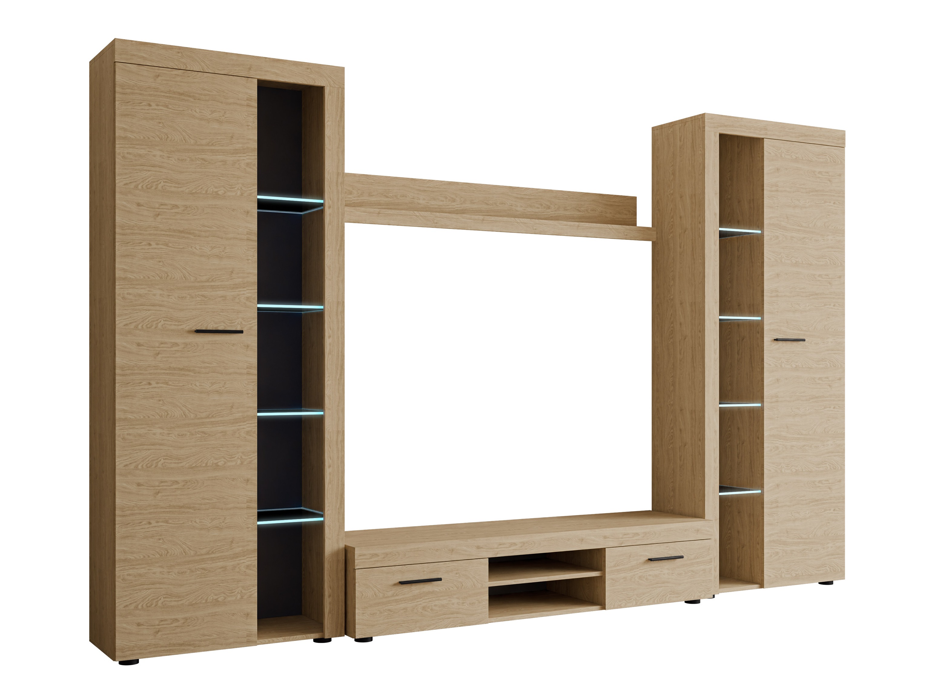 Комплект за хол Univio II (Дъб)