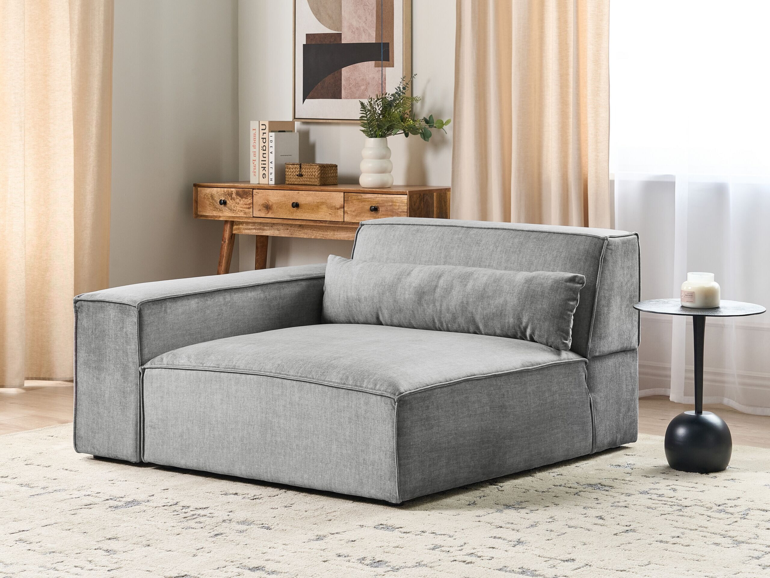 Модулен фотьойл Tivsora 105 (Сив)