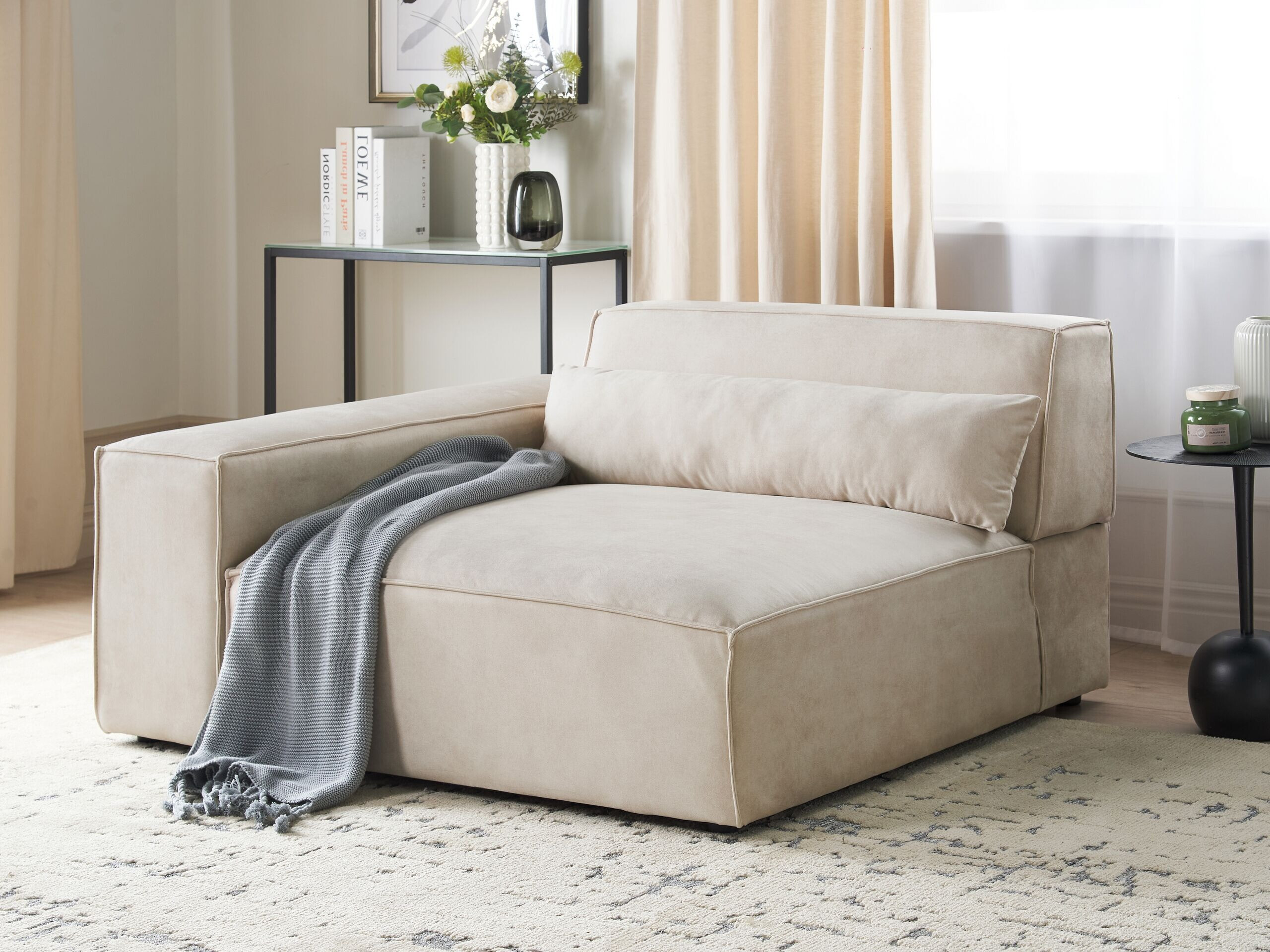 Модулен фотьойл Tivsora 105 (Светло бежово)