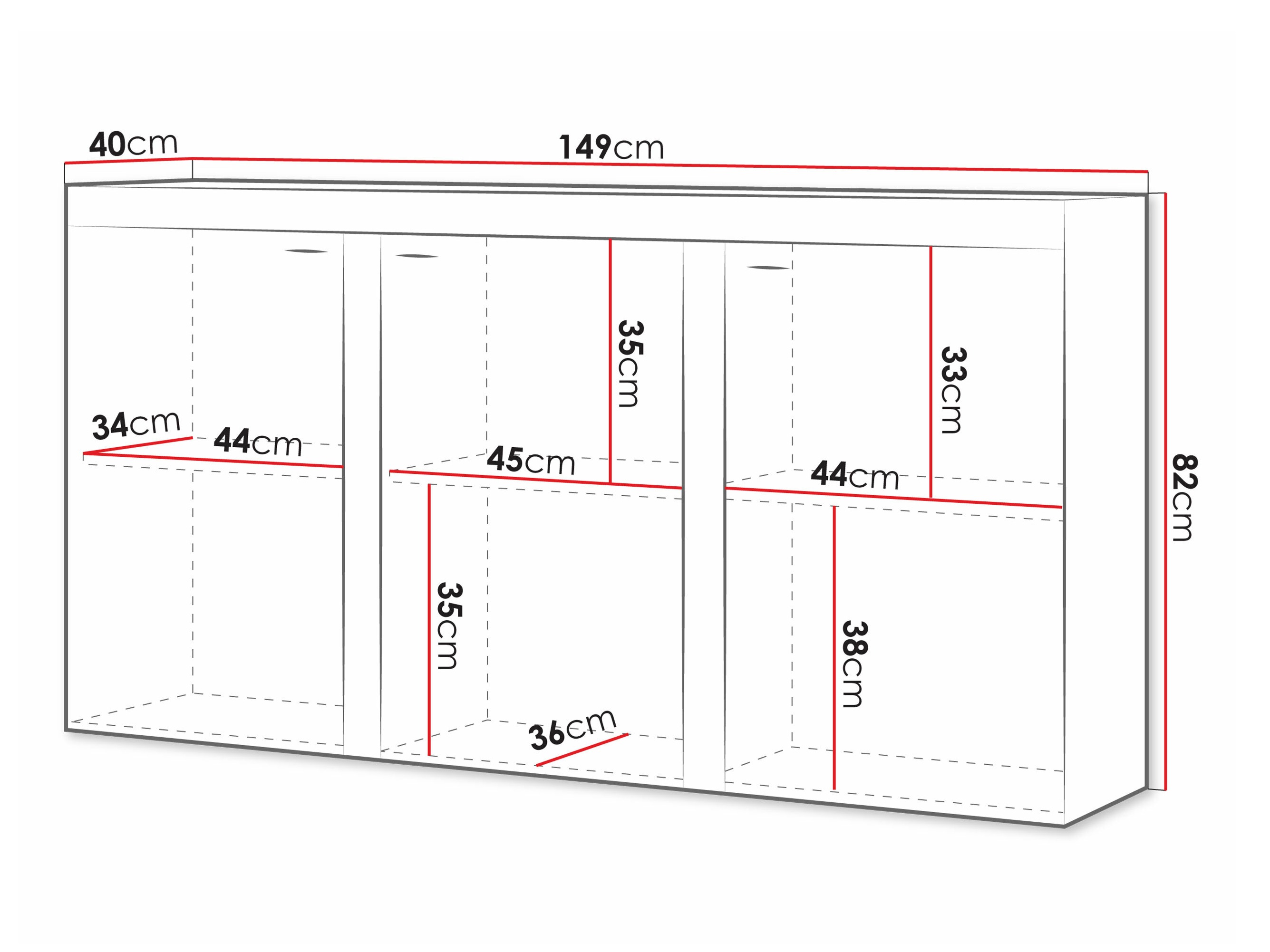 Шкаф Soca I (Бял)