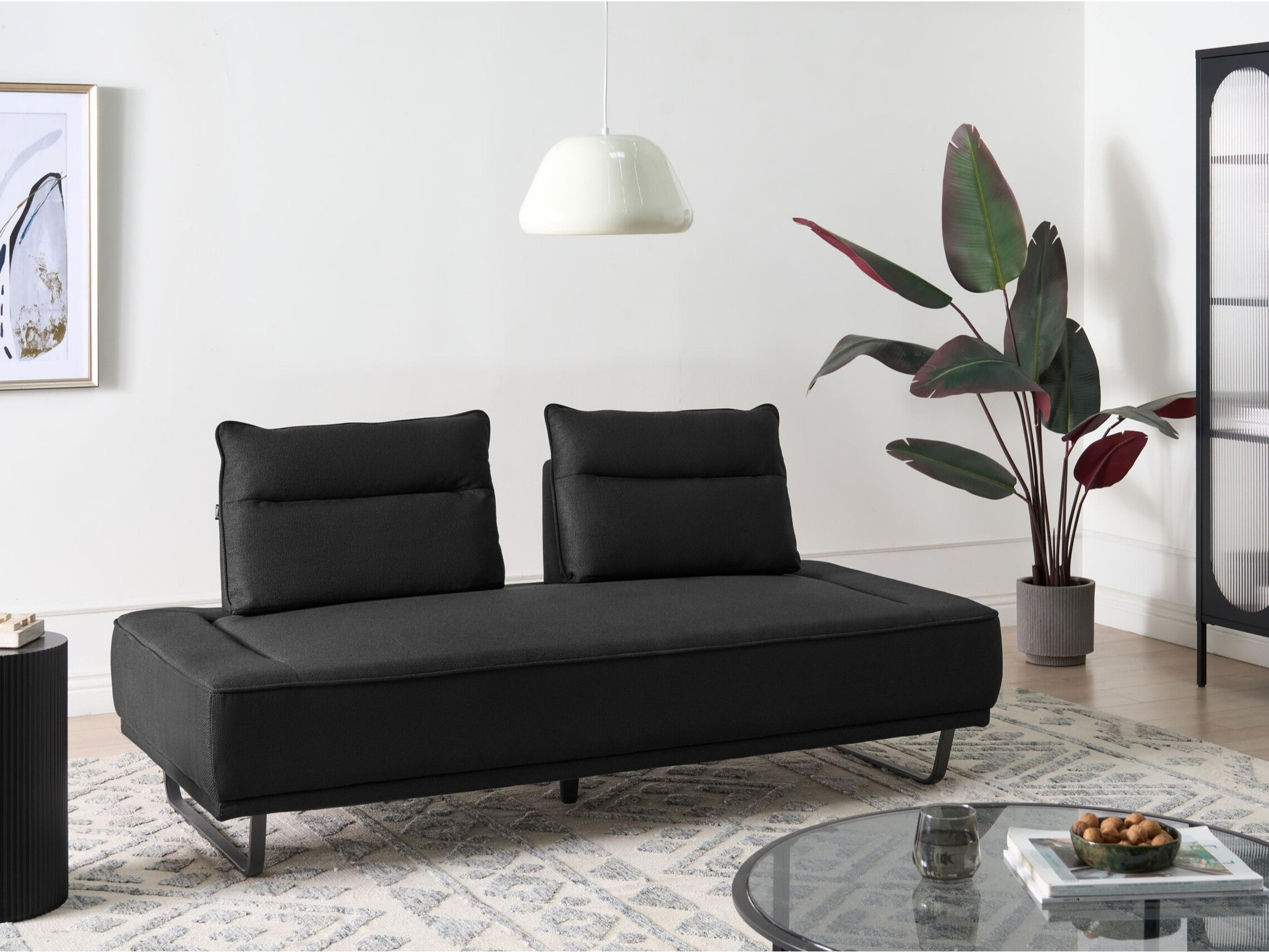 Диван Berwyn 3052 (Черен)