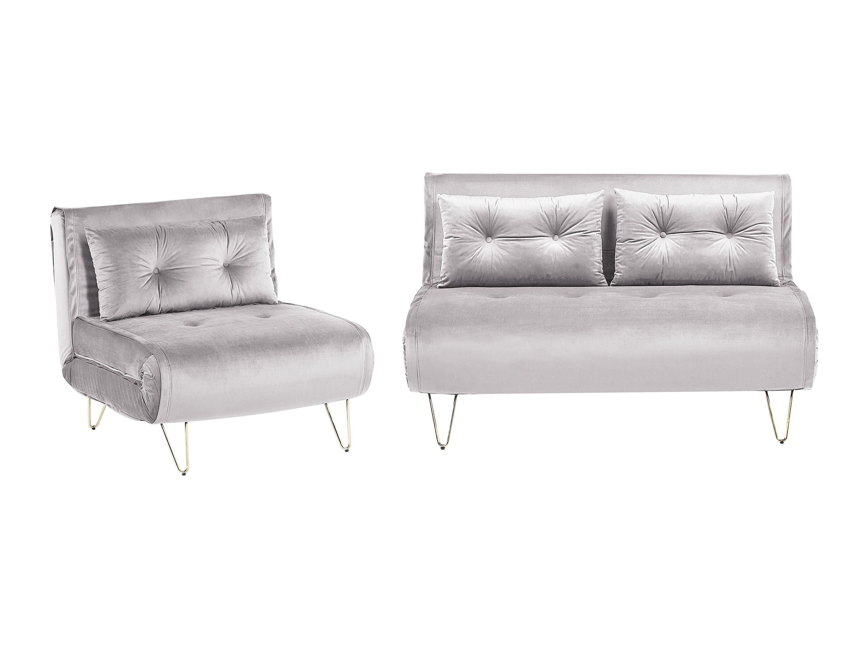 Комплект мека мебел Berwyn 3164 (Сив)