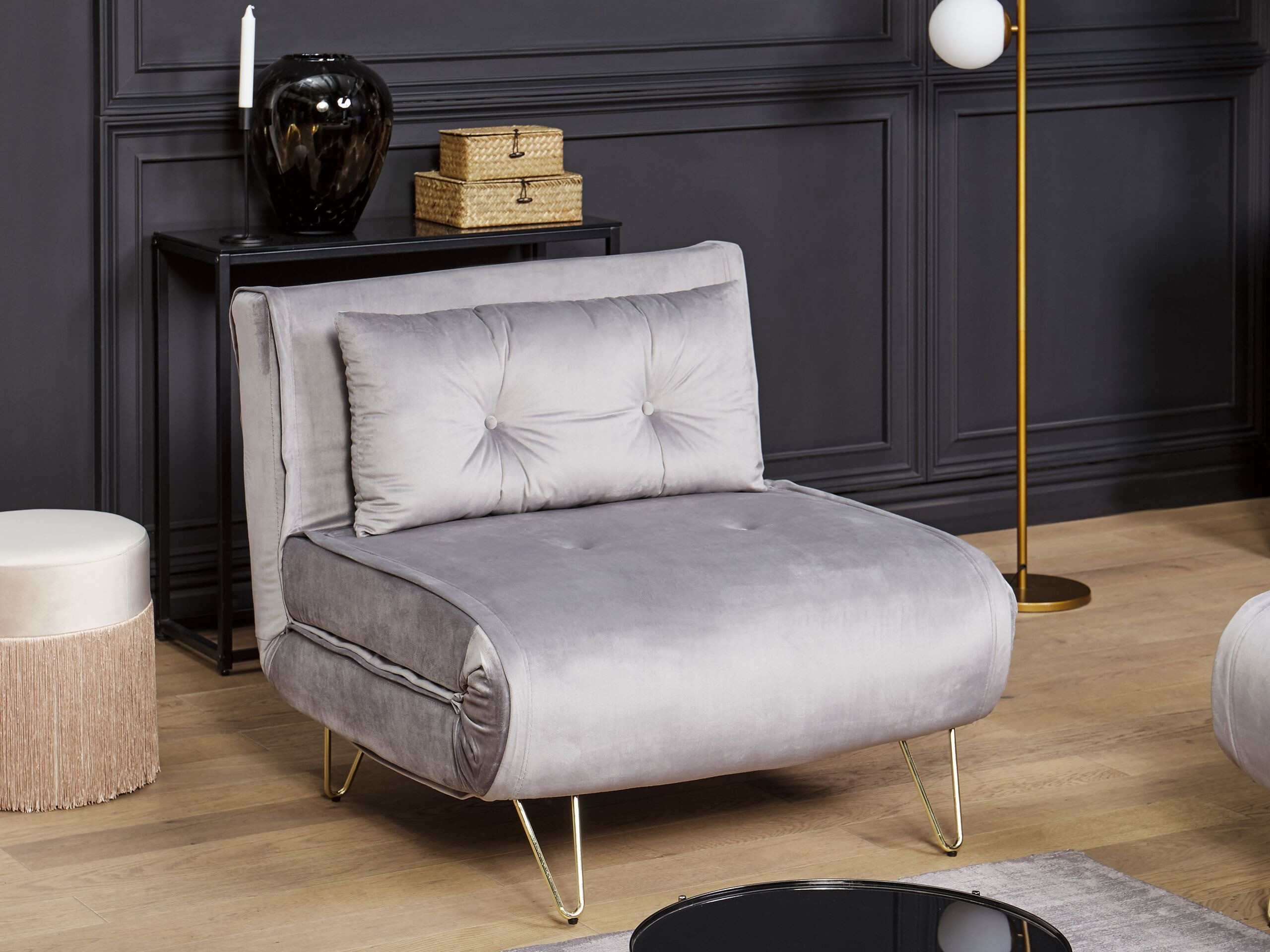 Комплект мека мебел Berwyn 3164 (Сив)