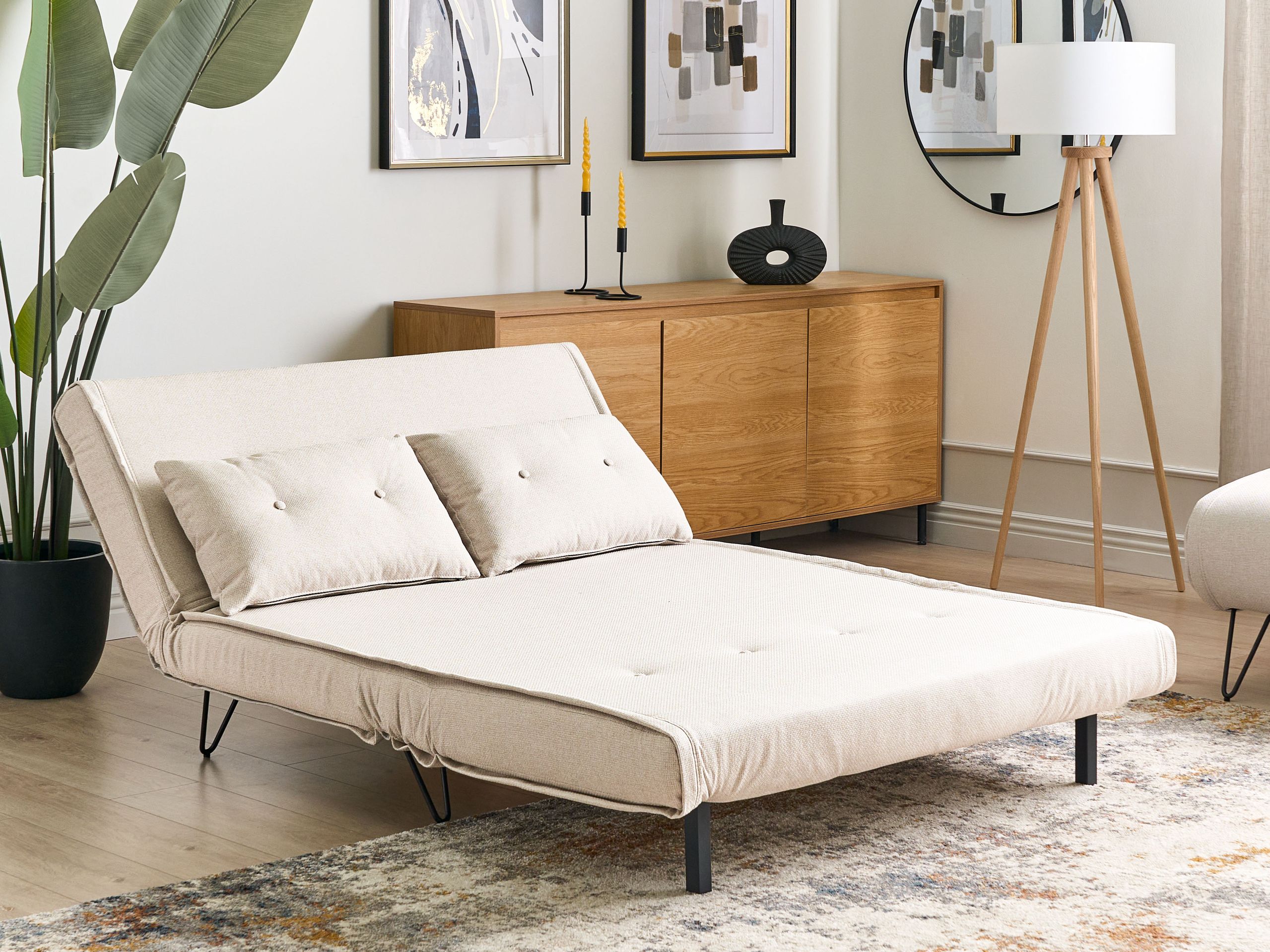 Комплект мека мебел Berwyn 3165 (Светло бежово)