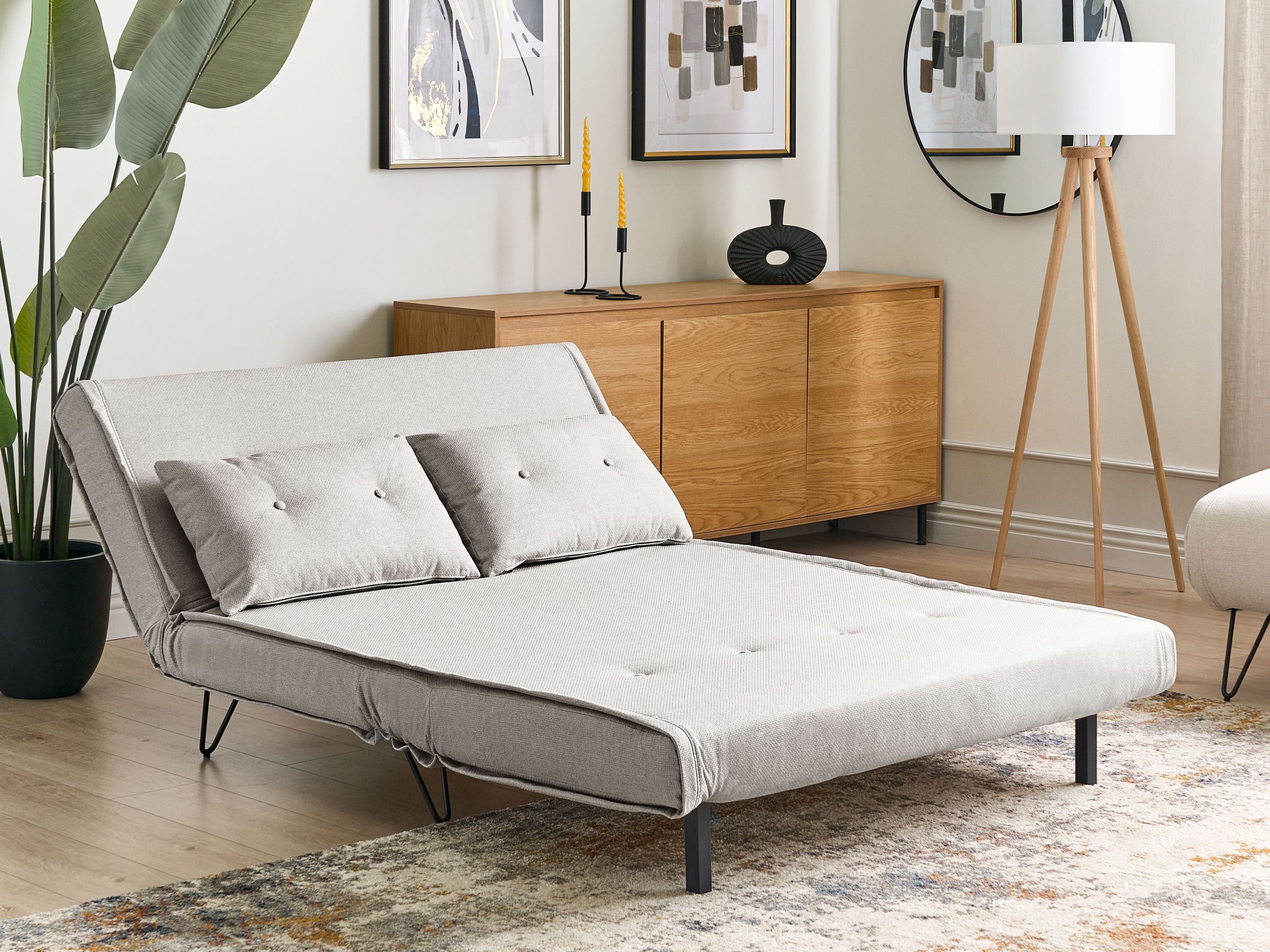 Комплект мека мебел Berwyn 3165 (Светло сив)