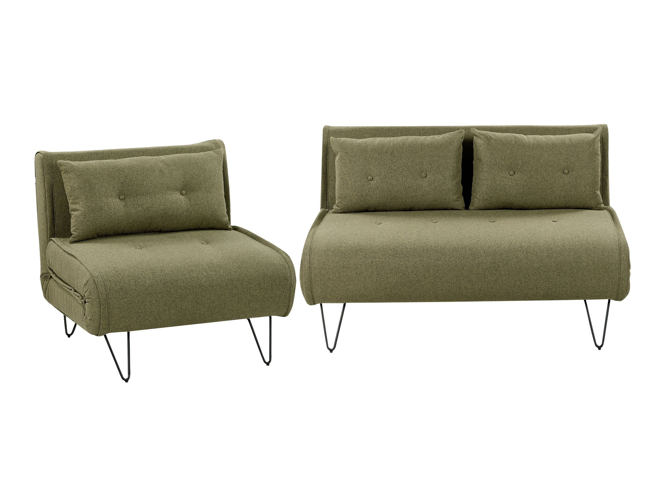 Комплект мека мебел Berwyn 3165 (Зелен)