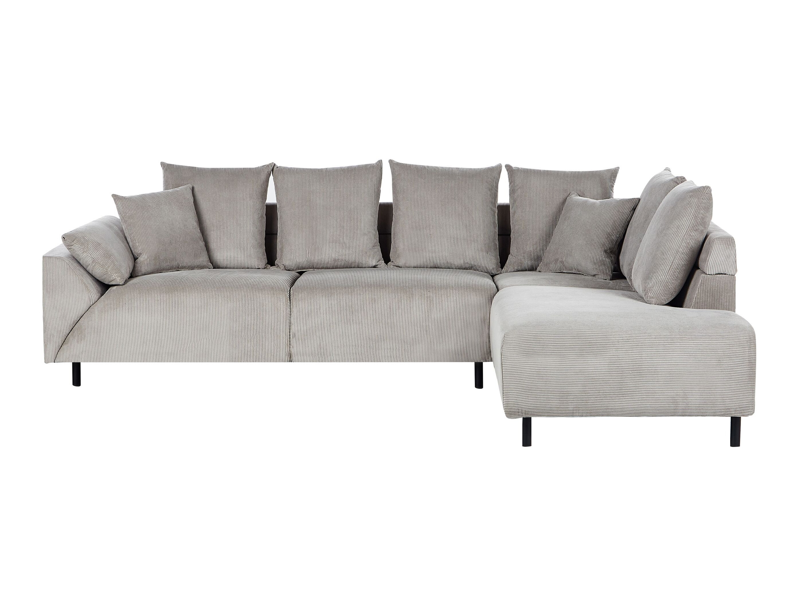 Ъглов диван Berwyn 1320 (Светло сив)