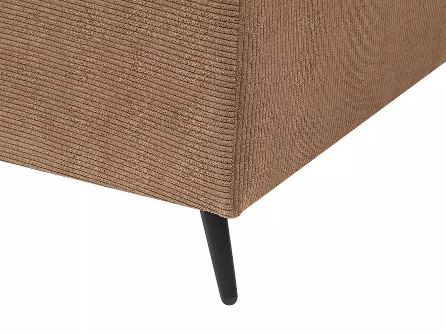 Ъглов диван Berwyn 1320 (Кафяв)