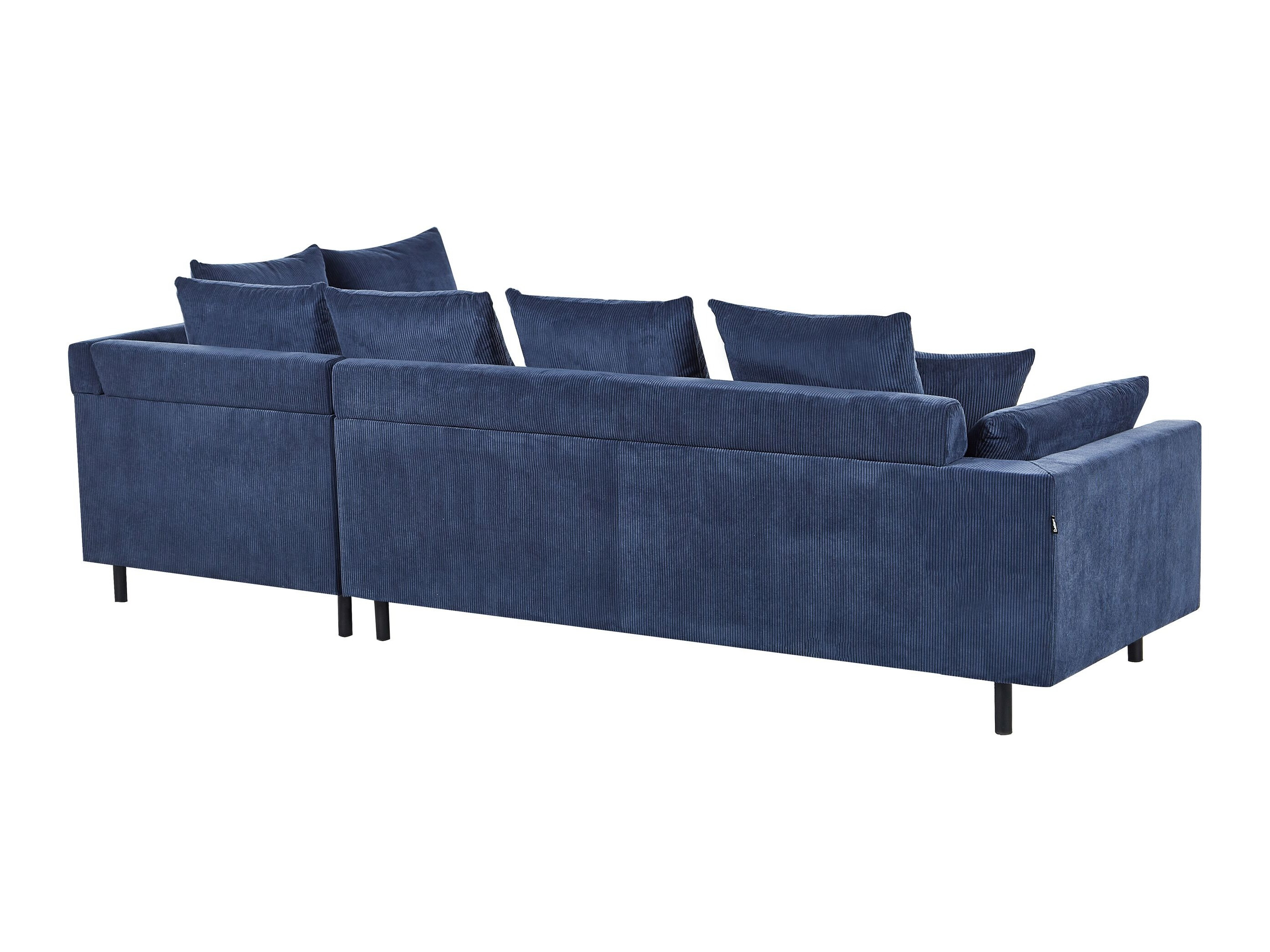 Ъглов диван Berwyn 1320 (Тъмно синьо)