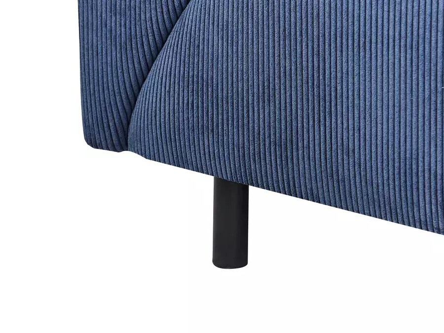 Ъглов диван Berwyn 1320 (Тъмно синьо)