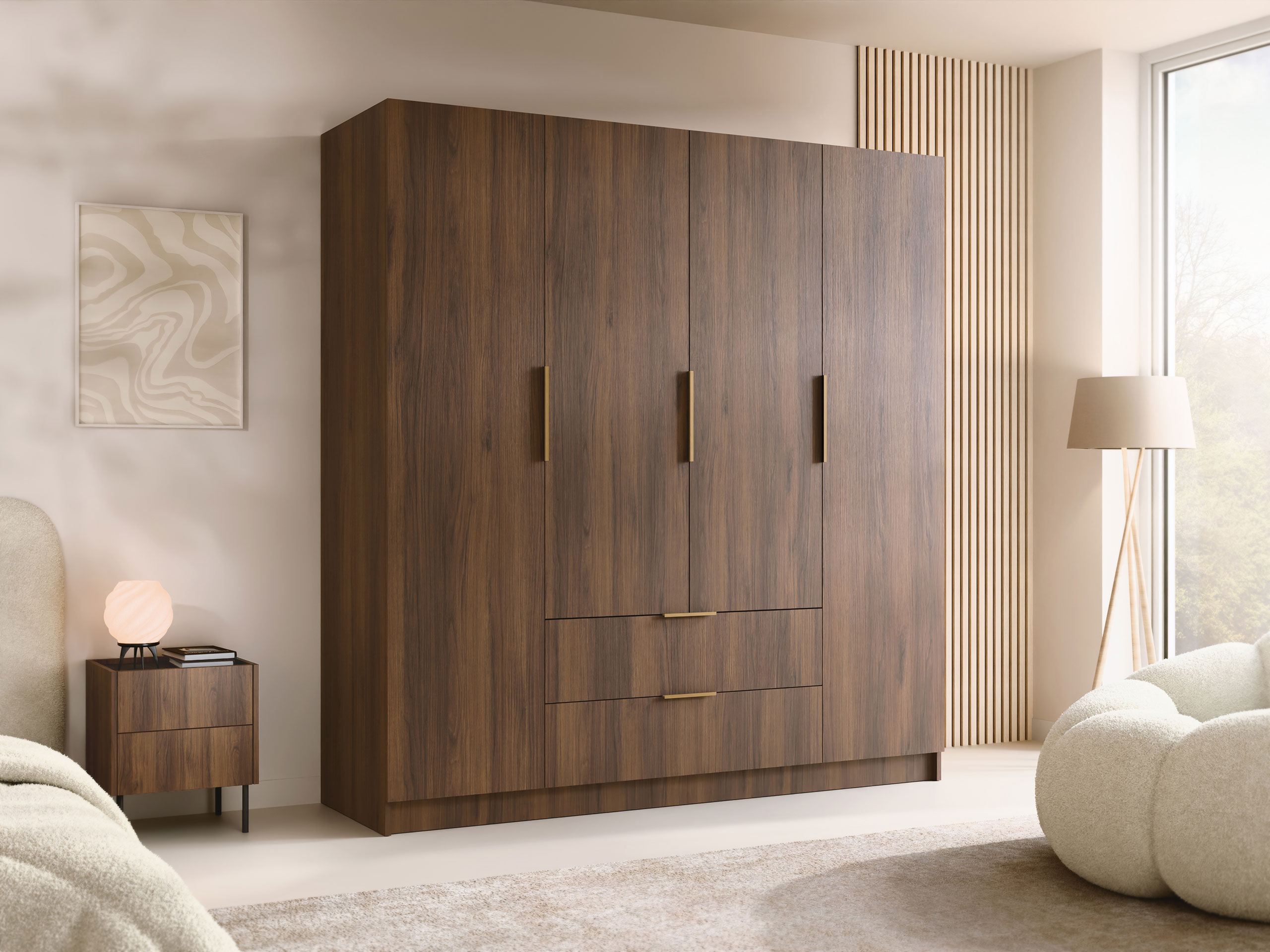 Гардероб Closico Cadron I (Орех)