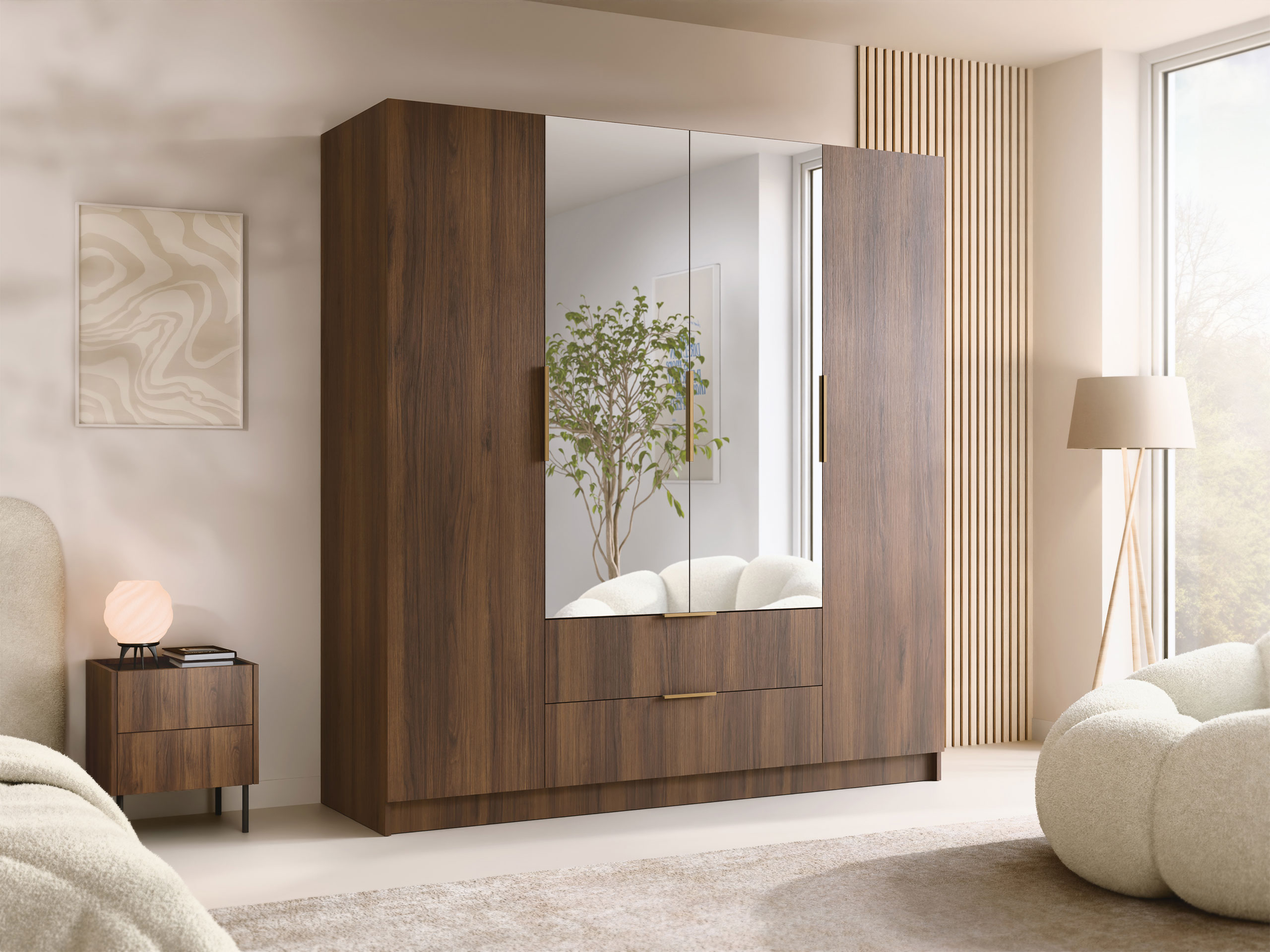Гардероб Closico Cadron II (Орех)
