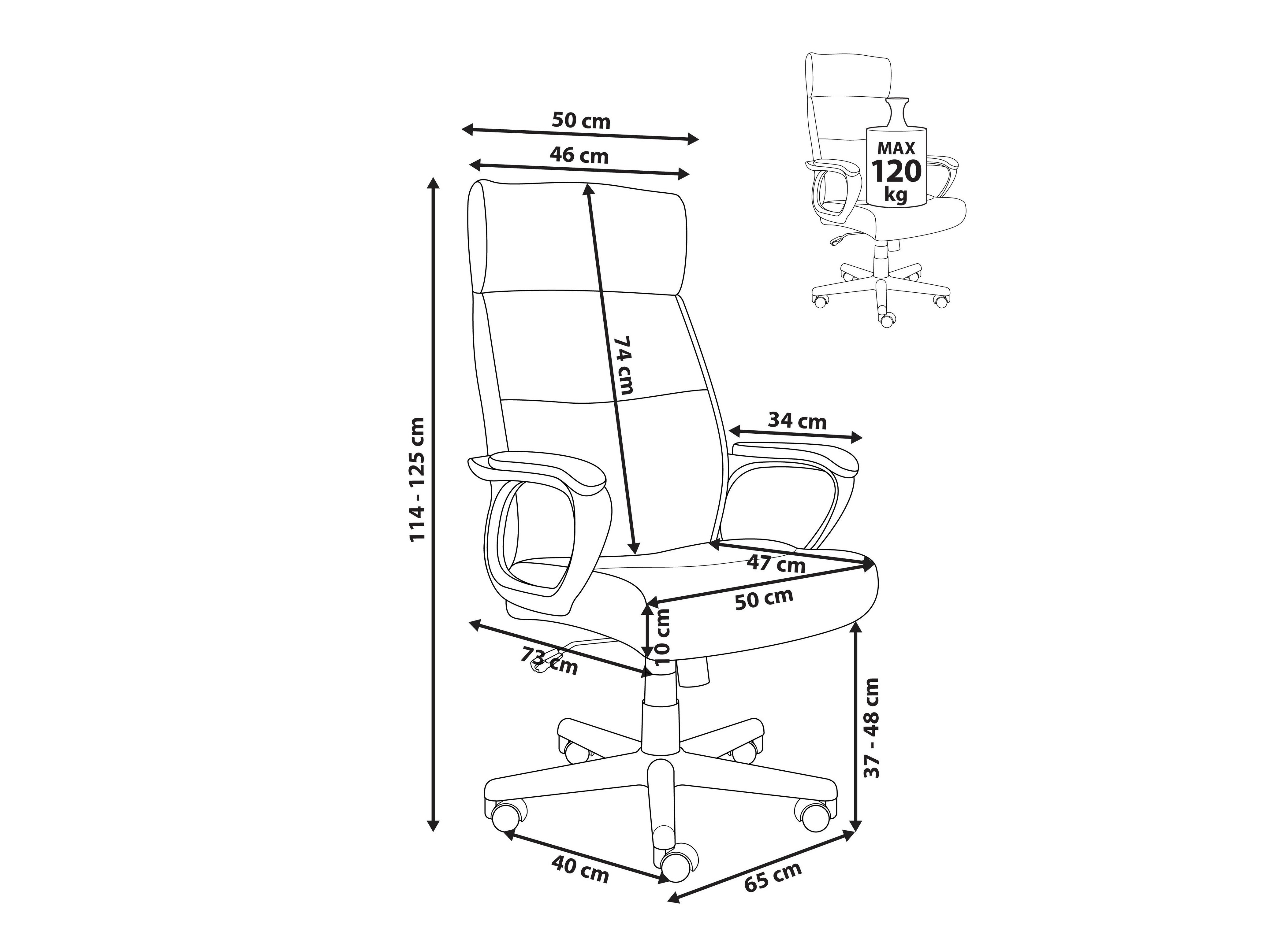 Офис стол Berwyn 3175 (Бежов)