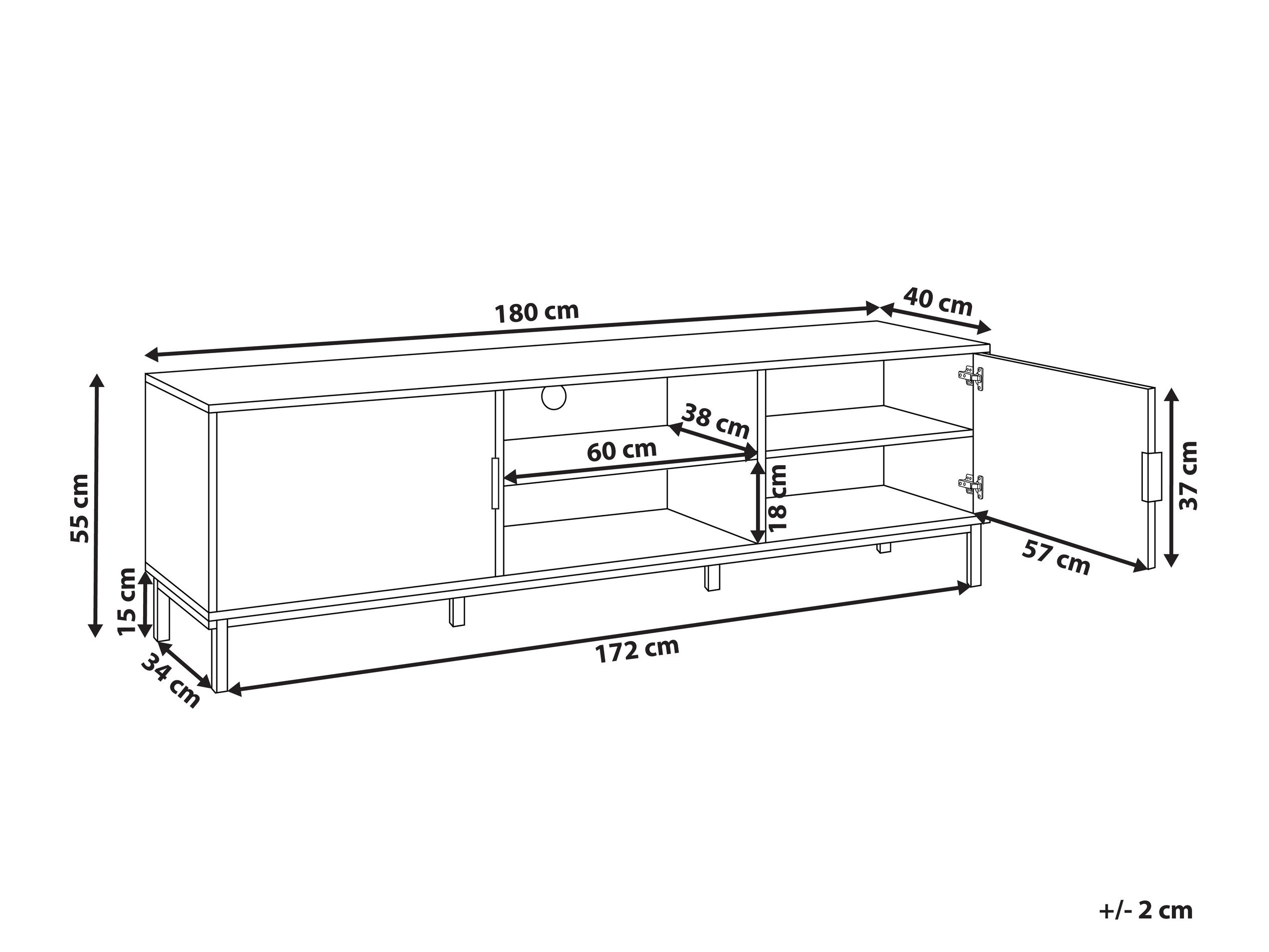 ТВ шкаф Berwyn 3179