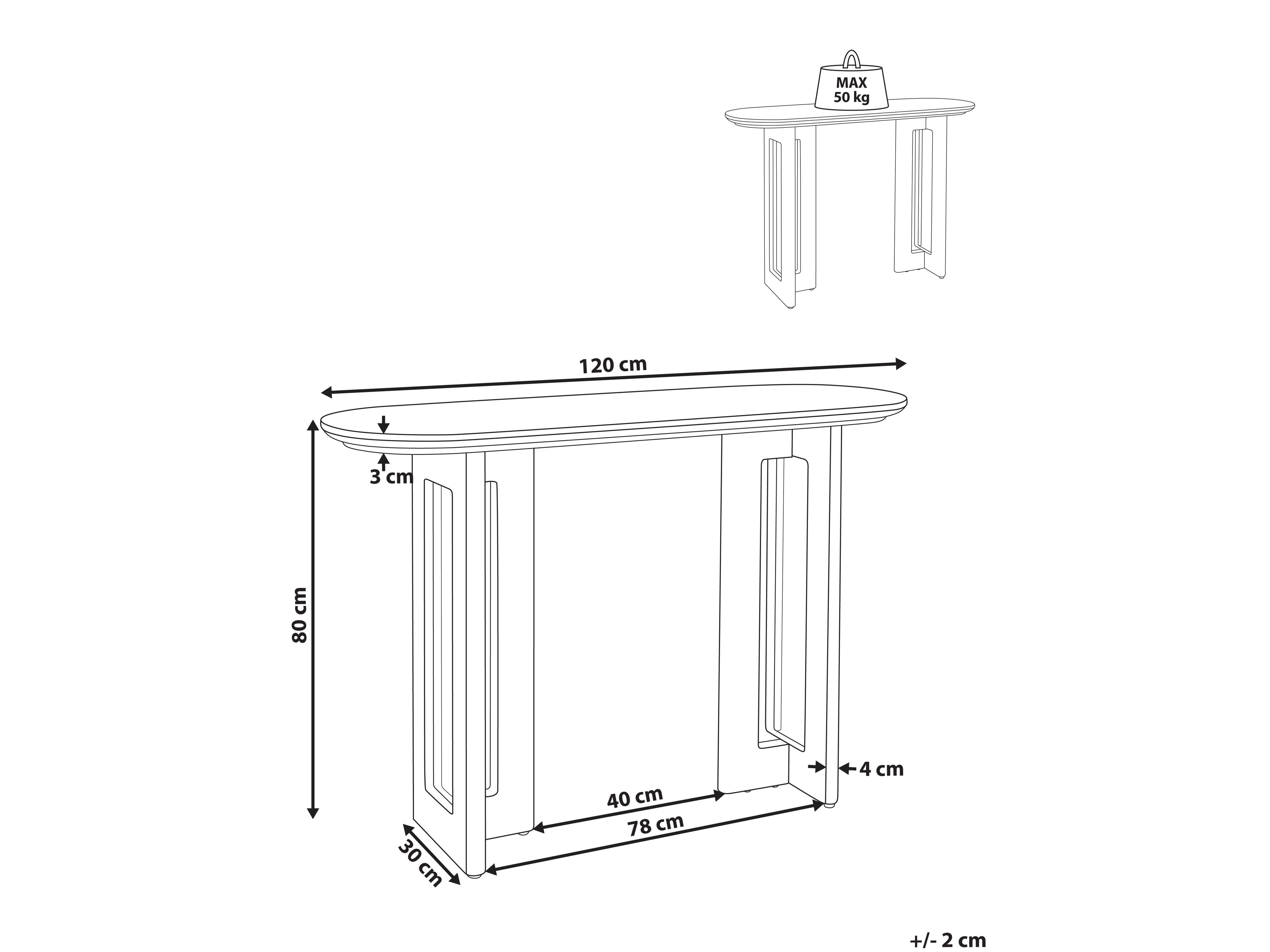 Конзолна маса Berwyn 3180