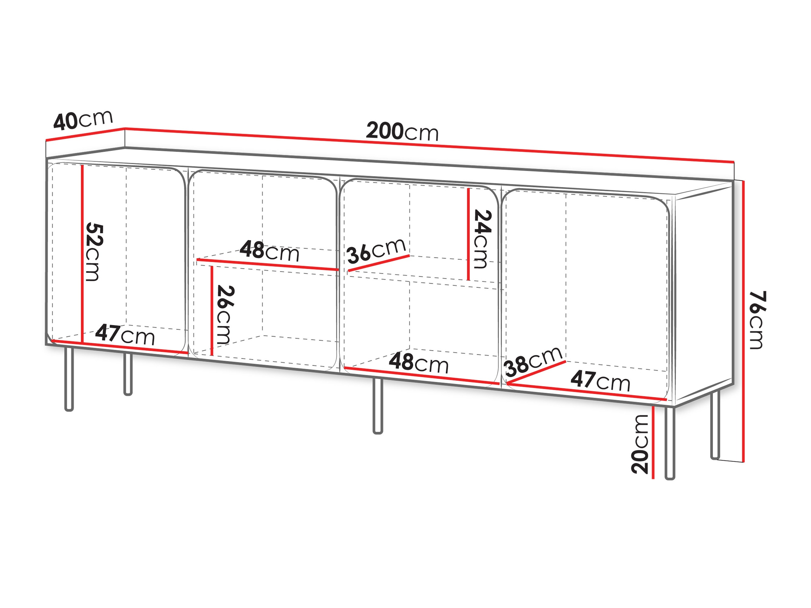 Шкаф Fentore 100 (Кашмир)