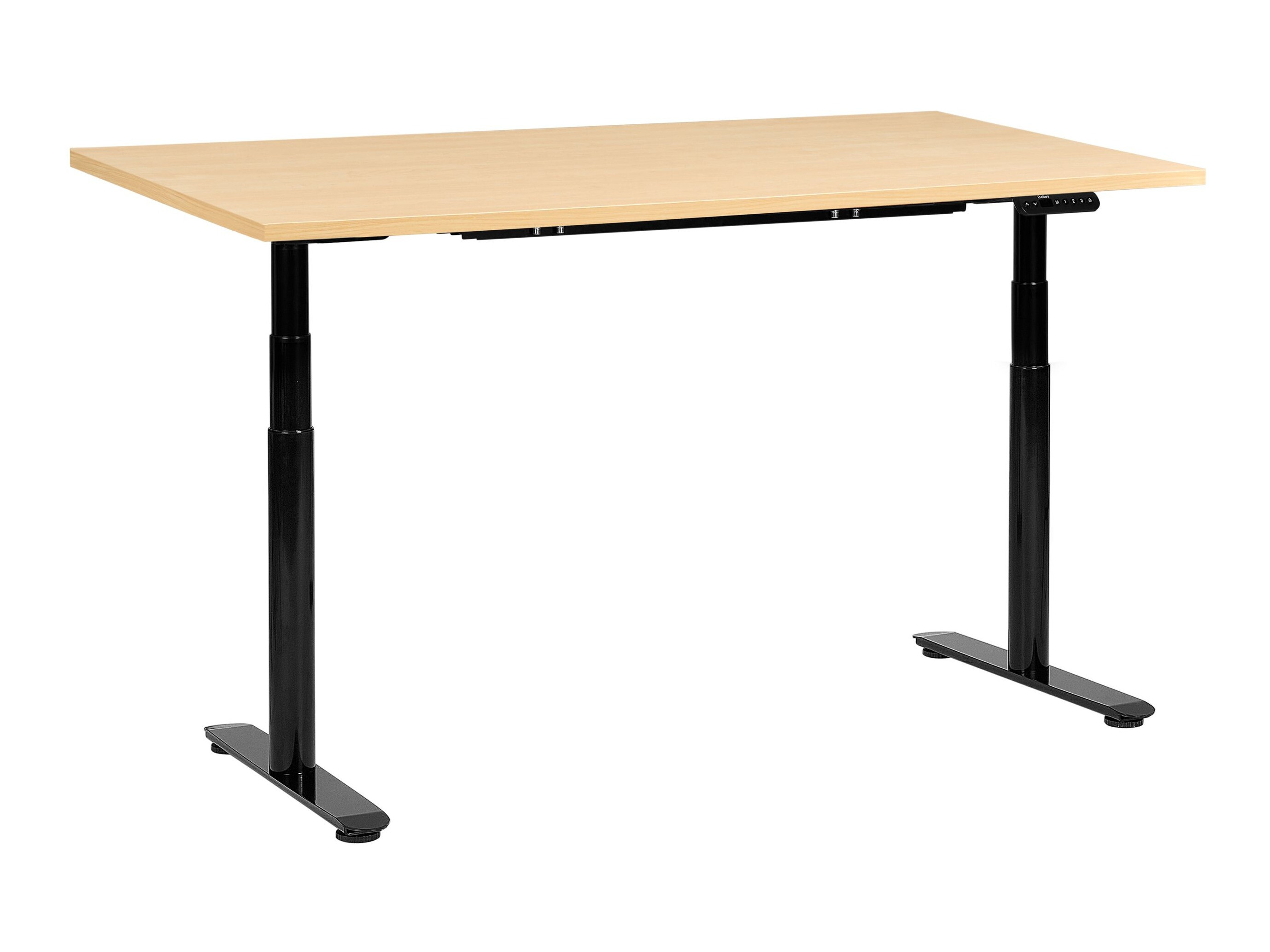 Офис бюро с регулируема височина Berwyn 2680 (Светлокафяво)