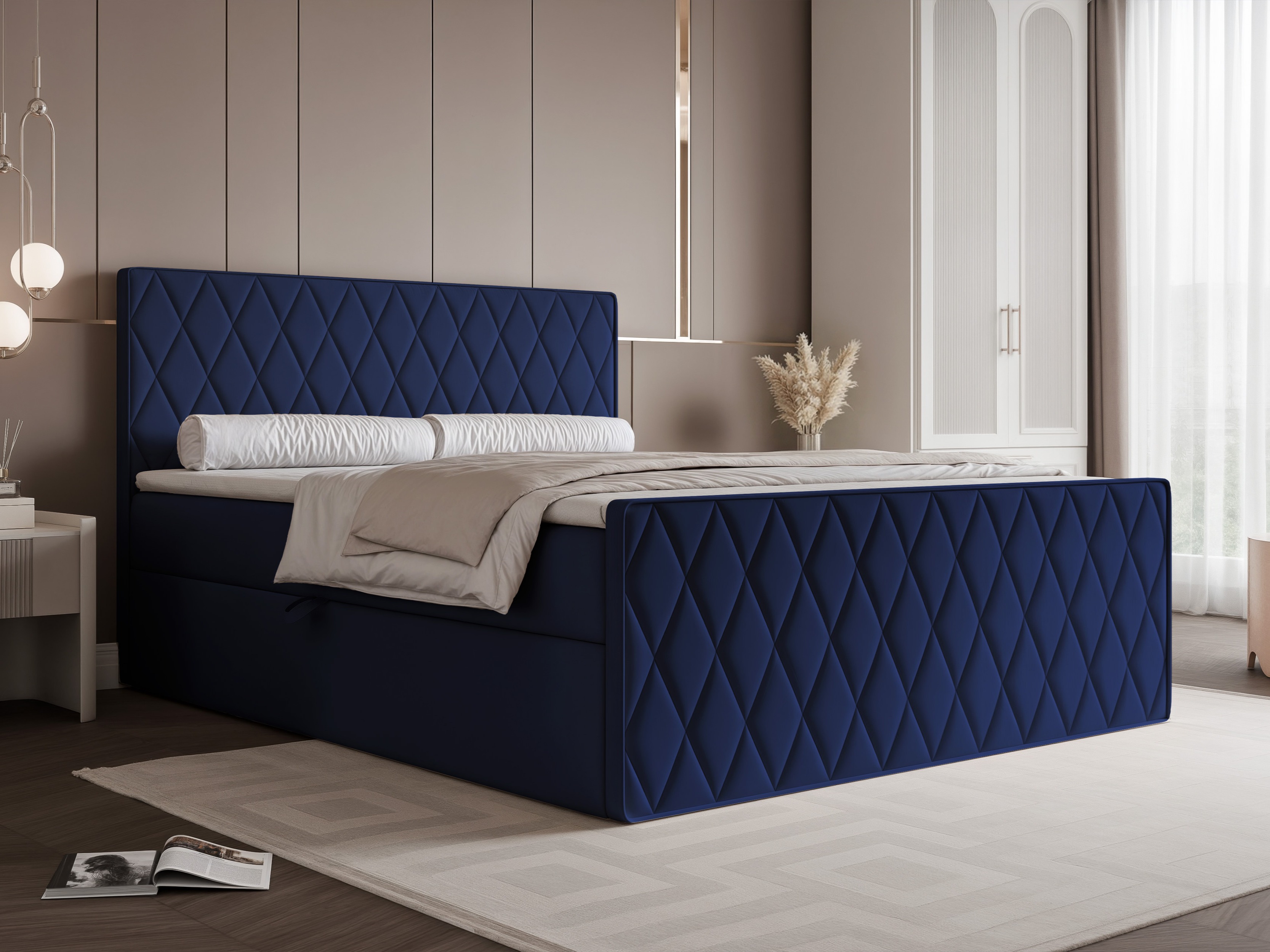 Континентално легло Martinez 129 (Magic Velvet 2216)