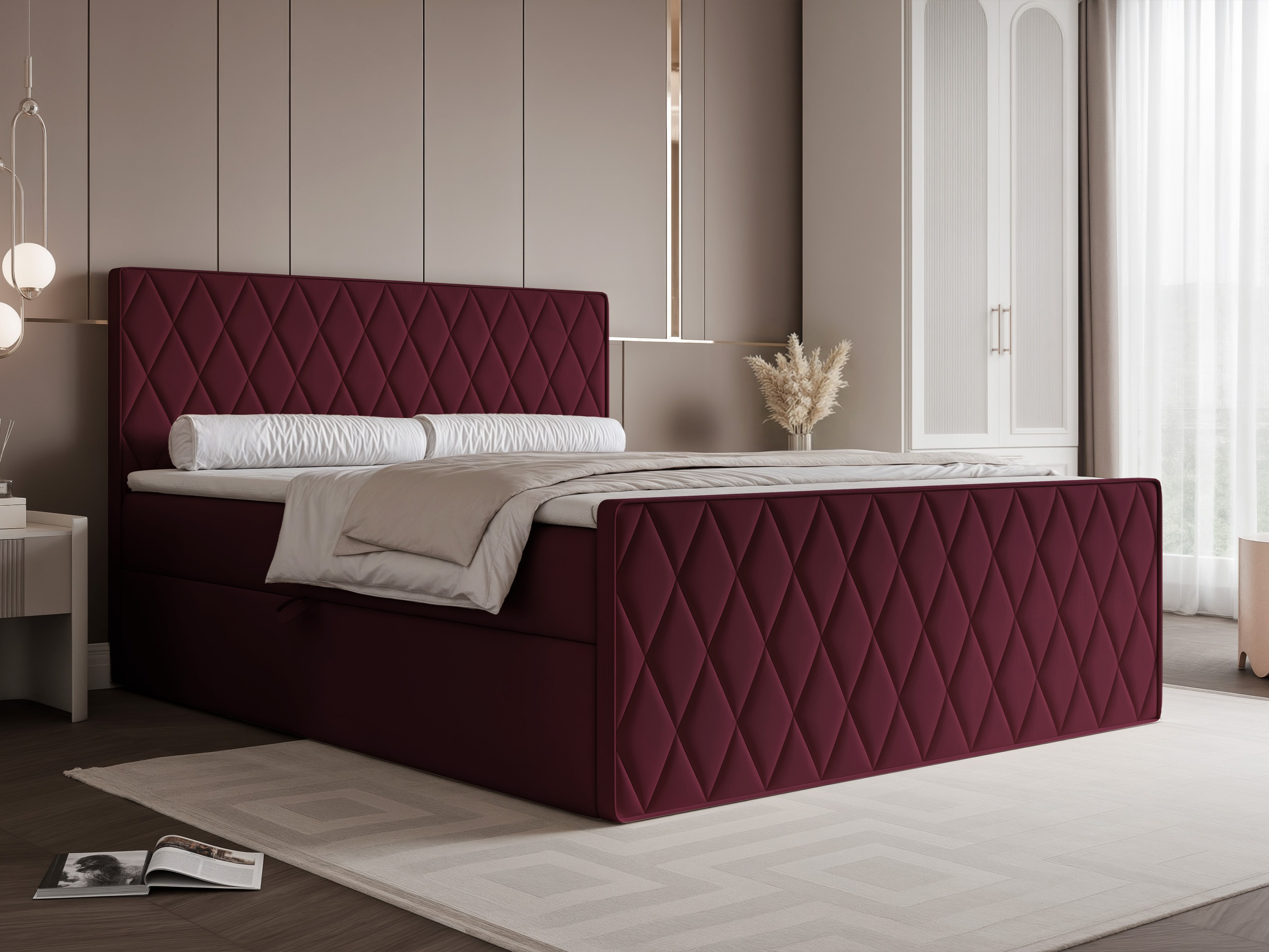 Континентално легло Martinez 129 (Magic Velvet 2229)