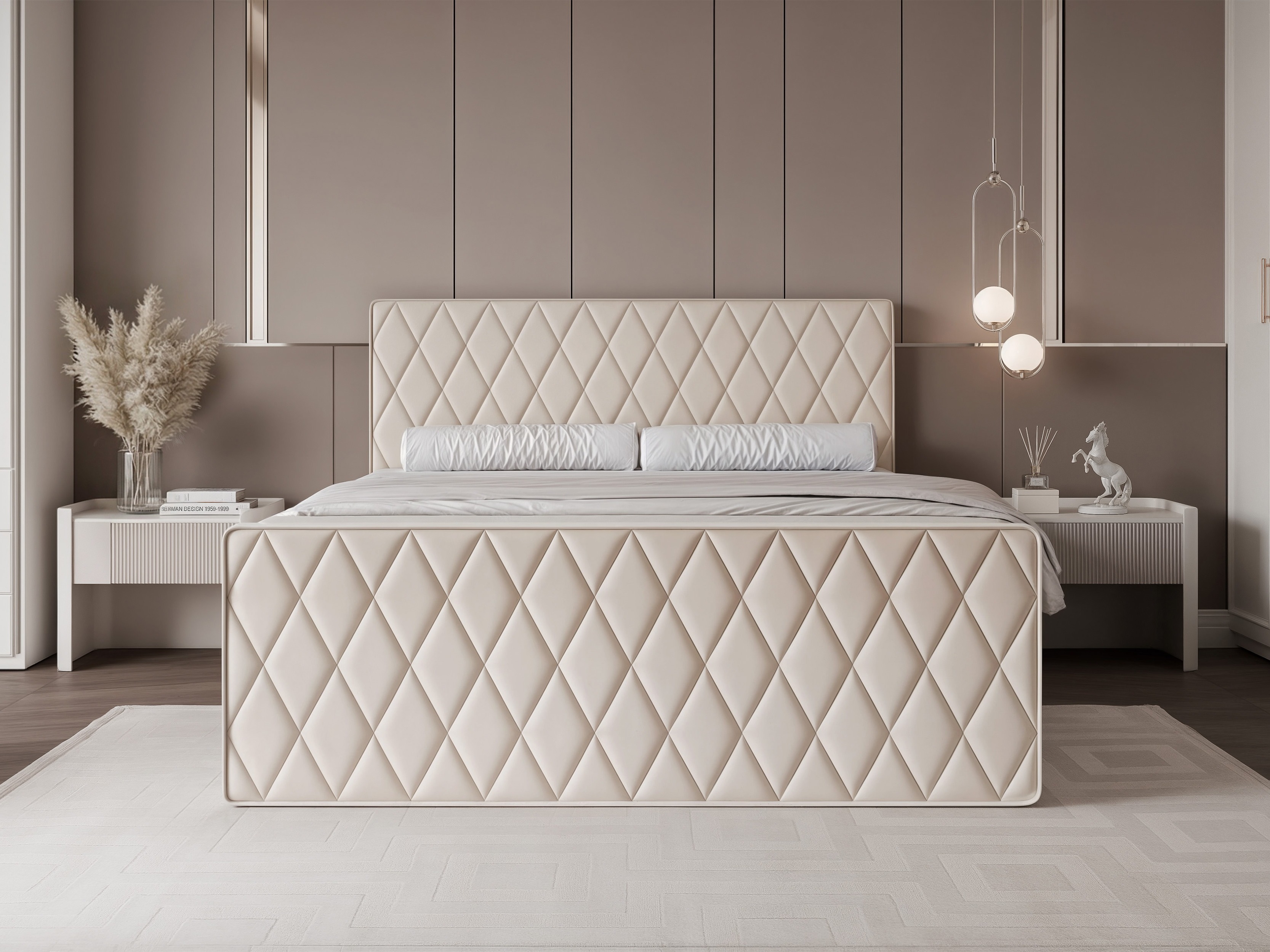Континентално легло Martinez 129 (Magic Velvet 2256)