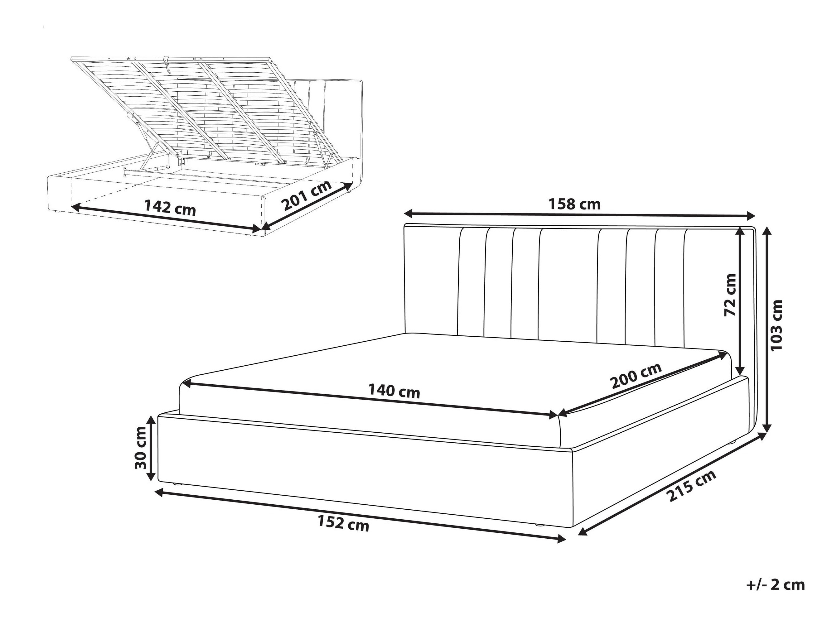 Легло Berwyn 3198 (Светло бежово)