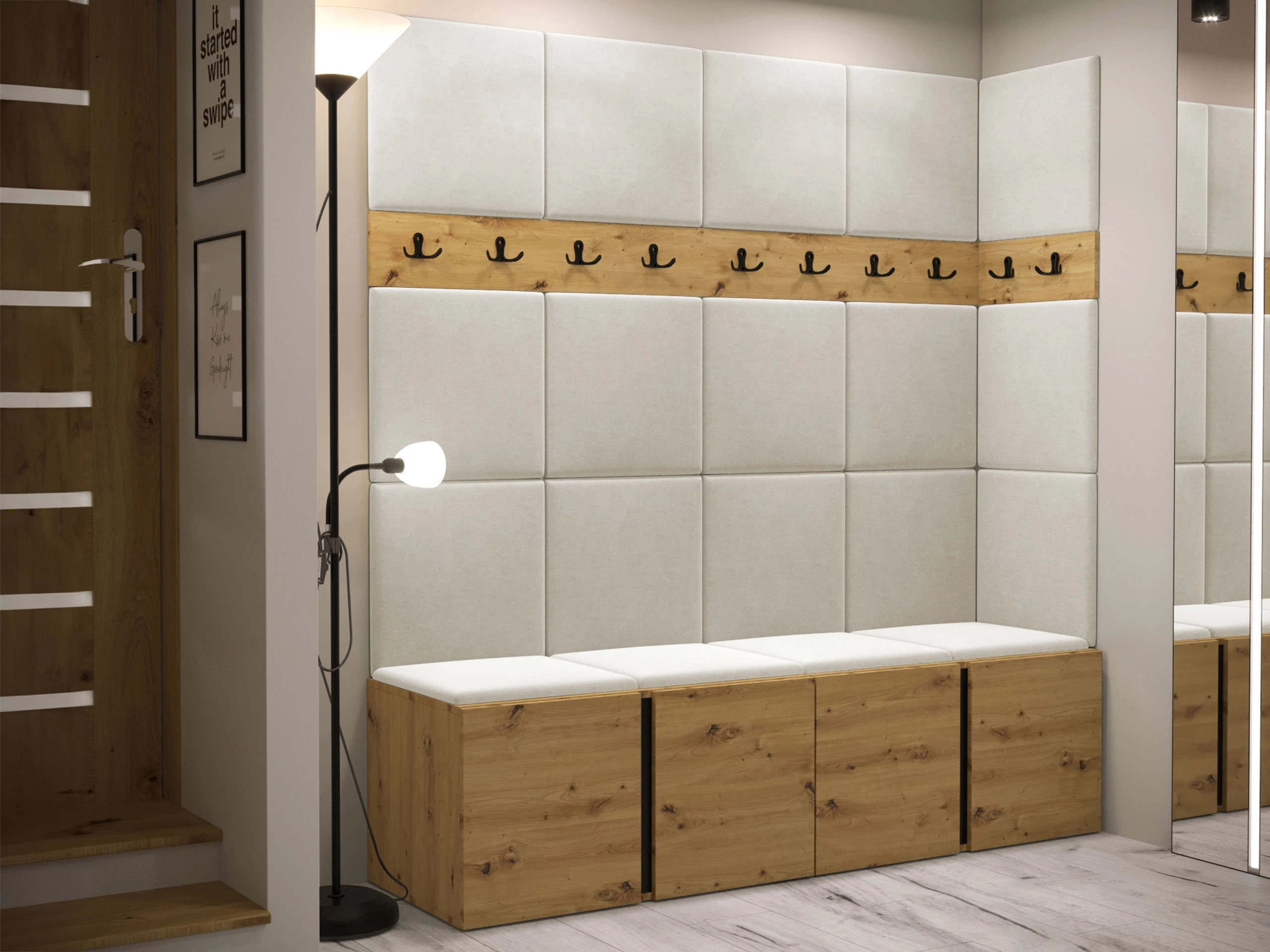 Комплект за антре Hartford 265 (Artisan дъб)